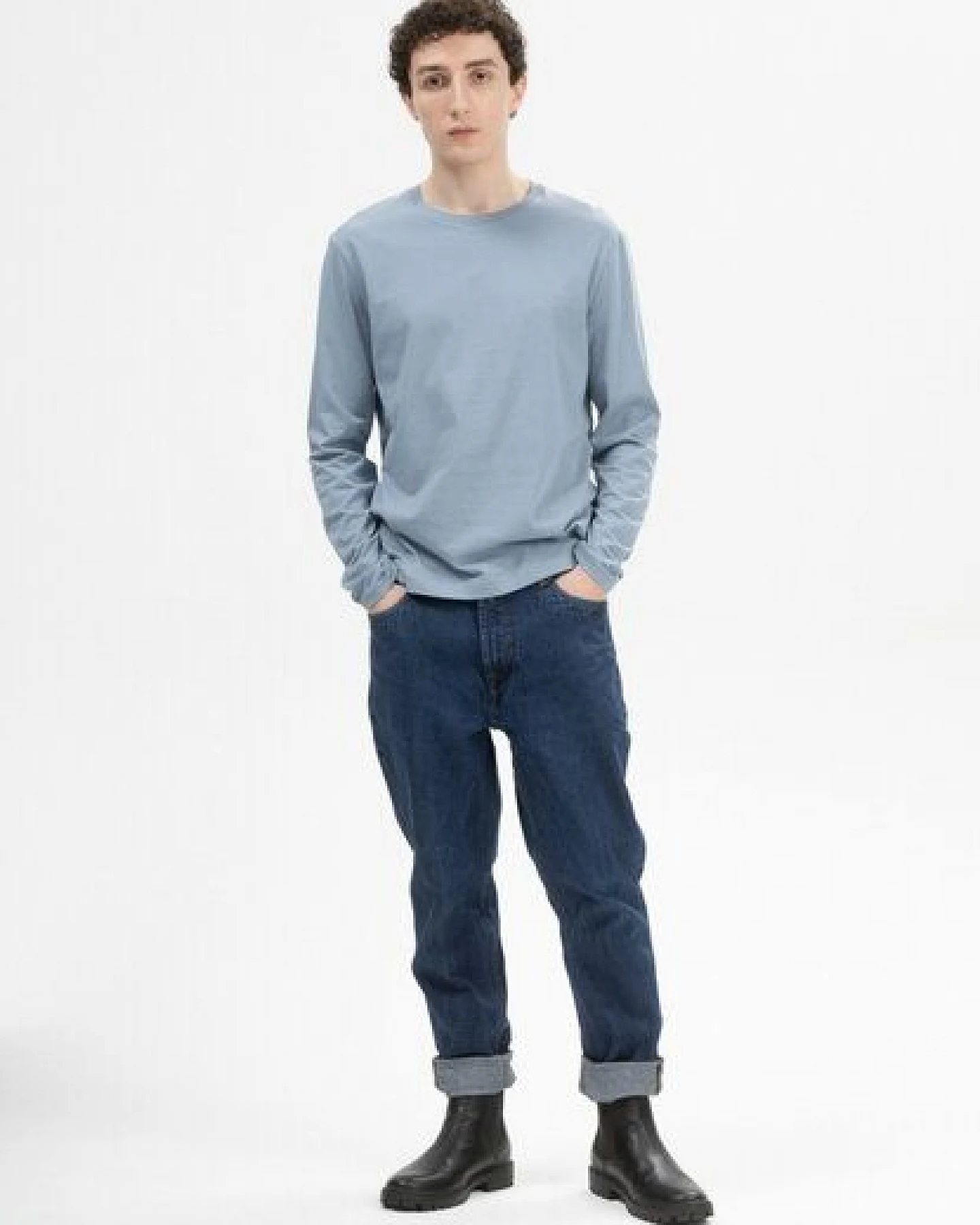 Basic Langarmshirt JERIN – Ansicht 3