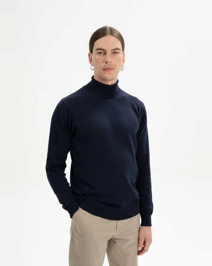 Feinstrick Rollkragenpullover KANJA