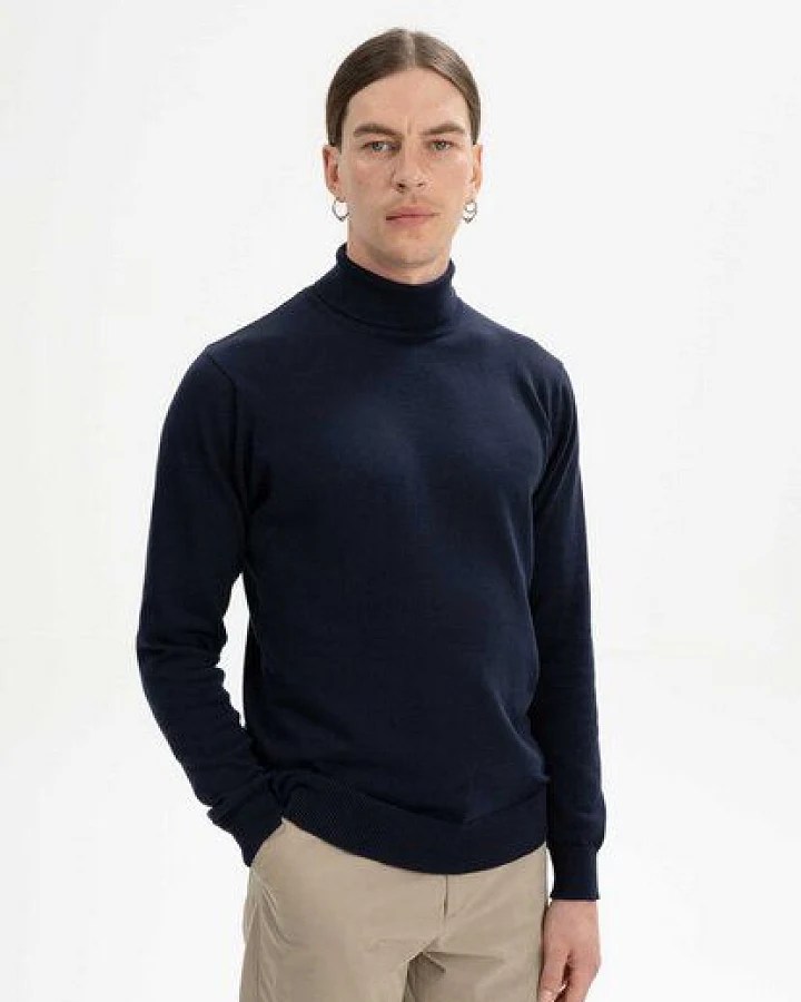 Feinstrick Rollkragenpullover KANJA