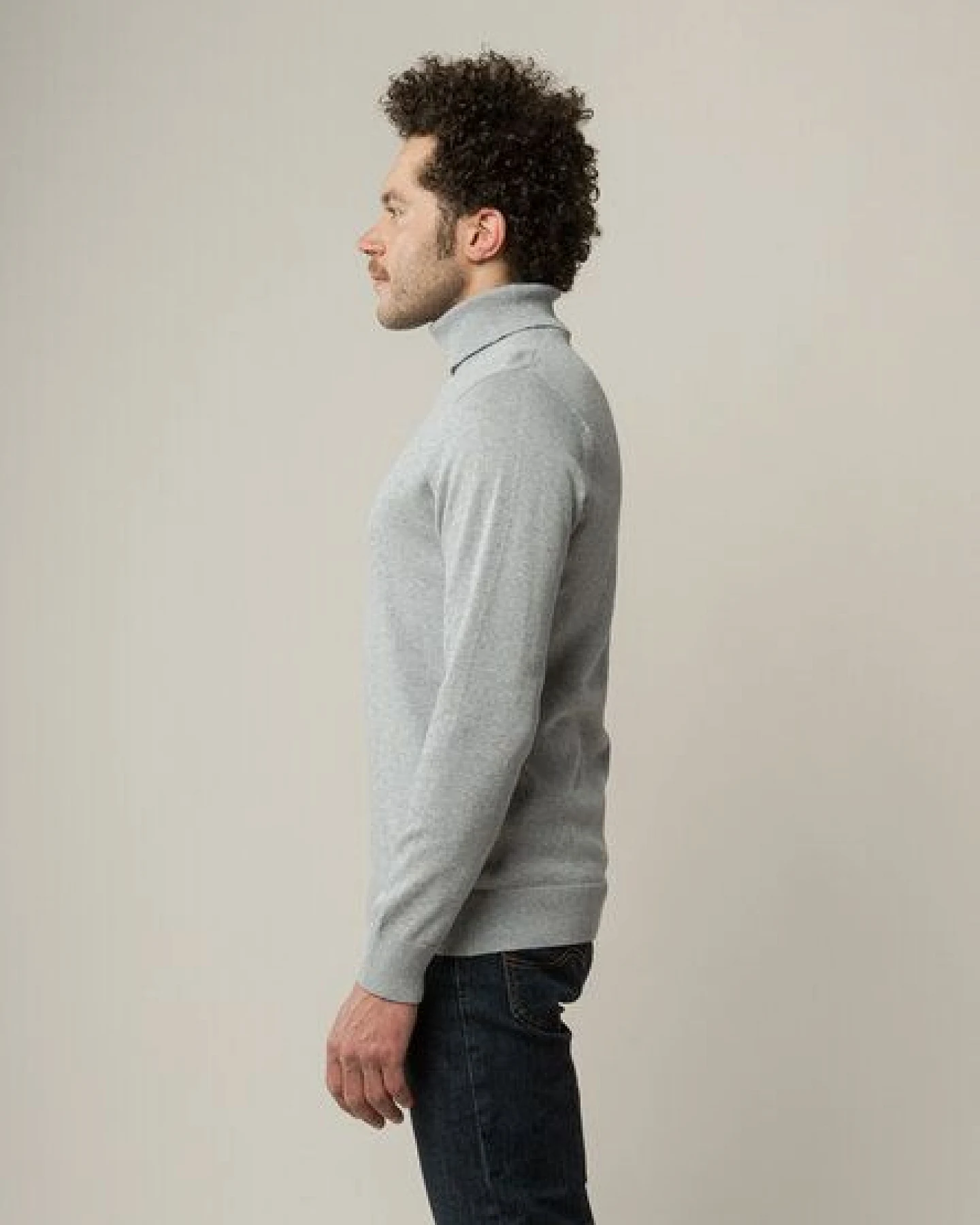 Feinstrick Rollkragenpullover KANJA – Ansicht 2
