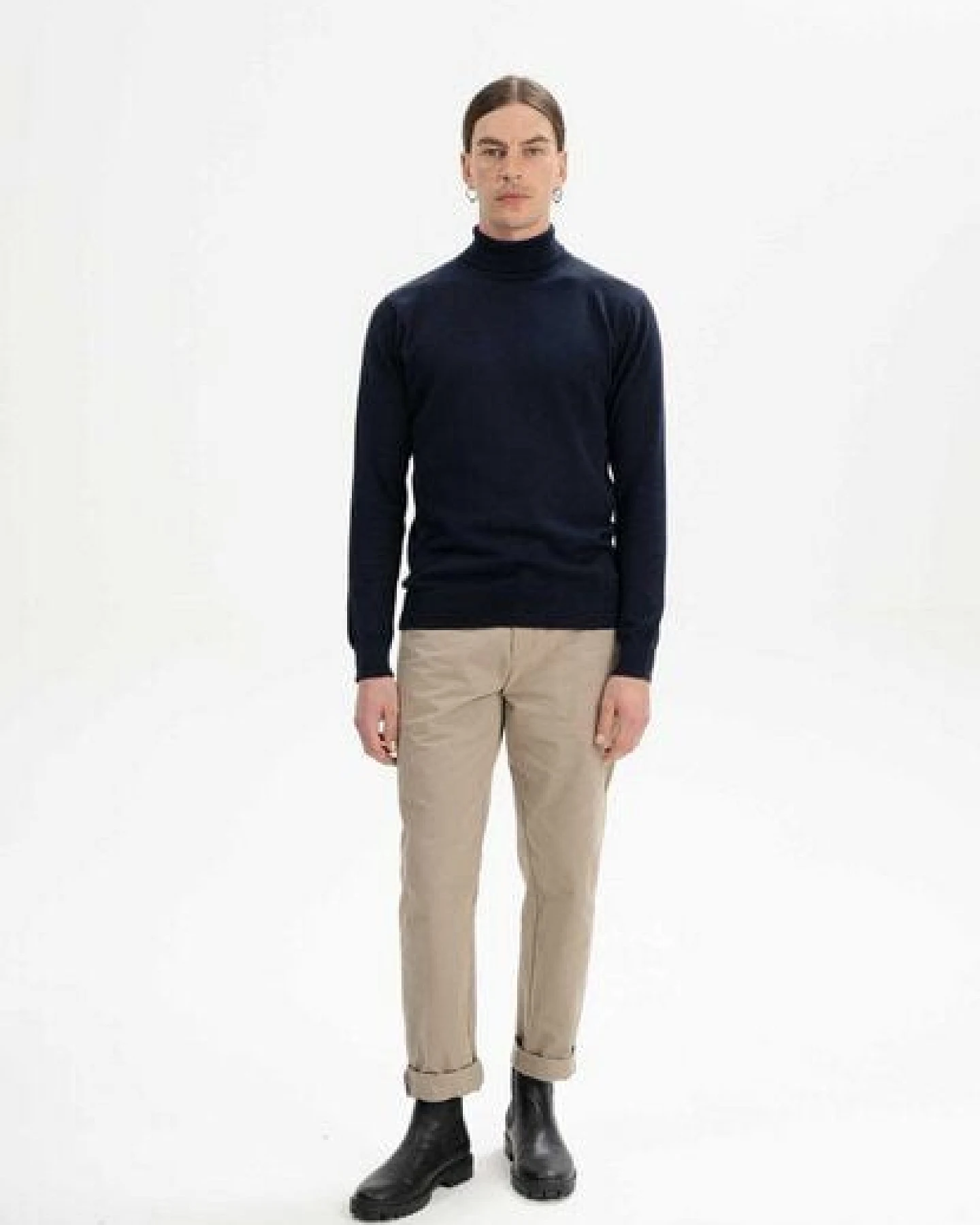 Feinstrick Rollkragenpullover KANJA – Ansicht 3