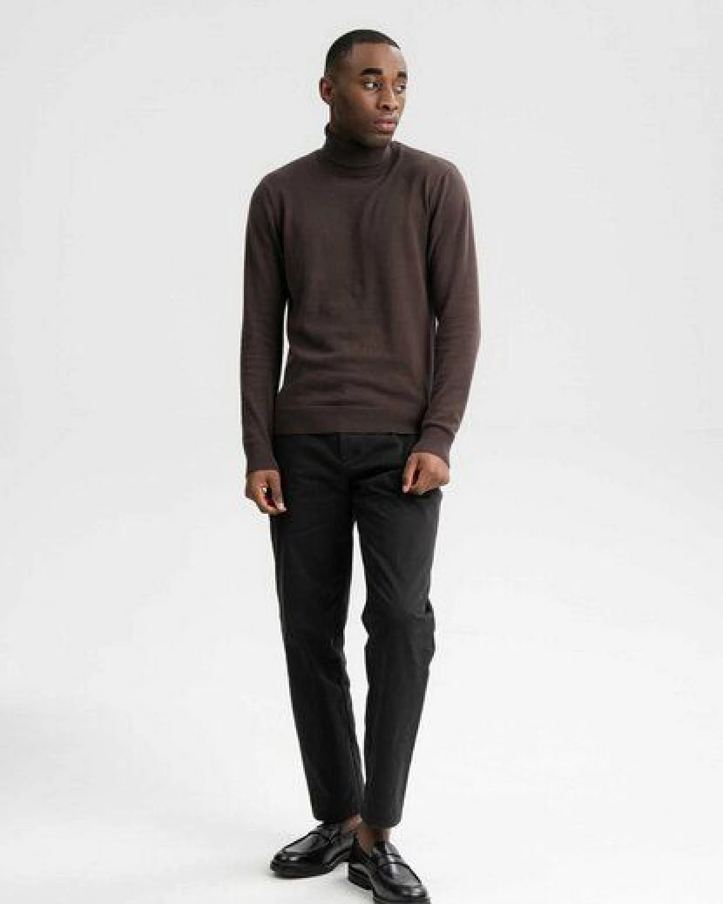 Feinstrick Rollkragenpullover KANJA – Ansicht 3