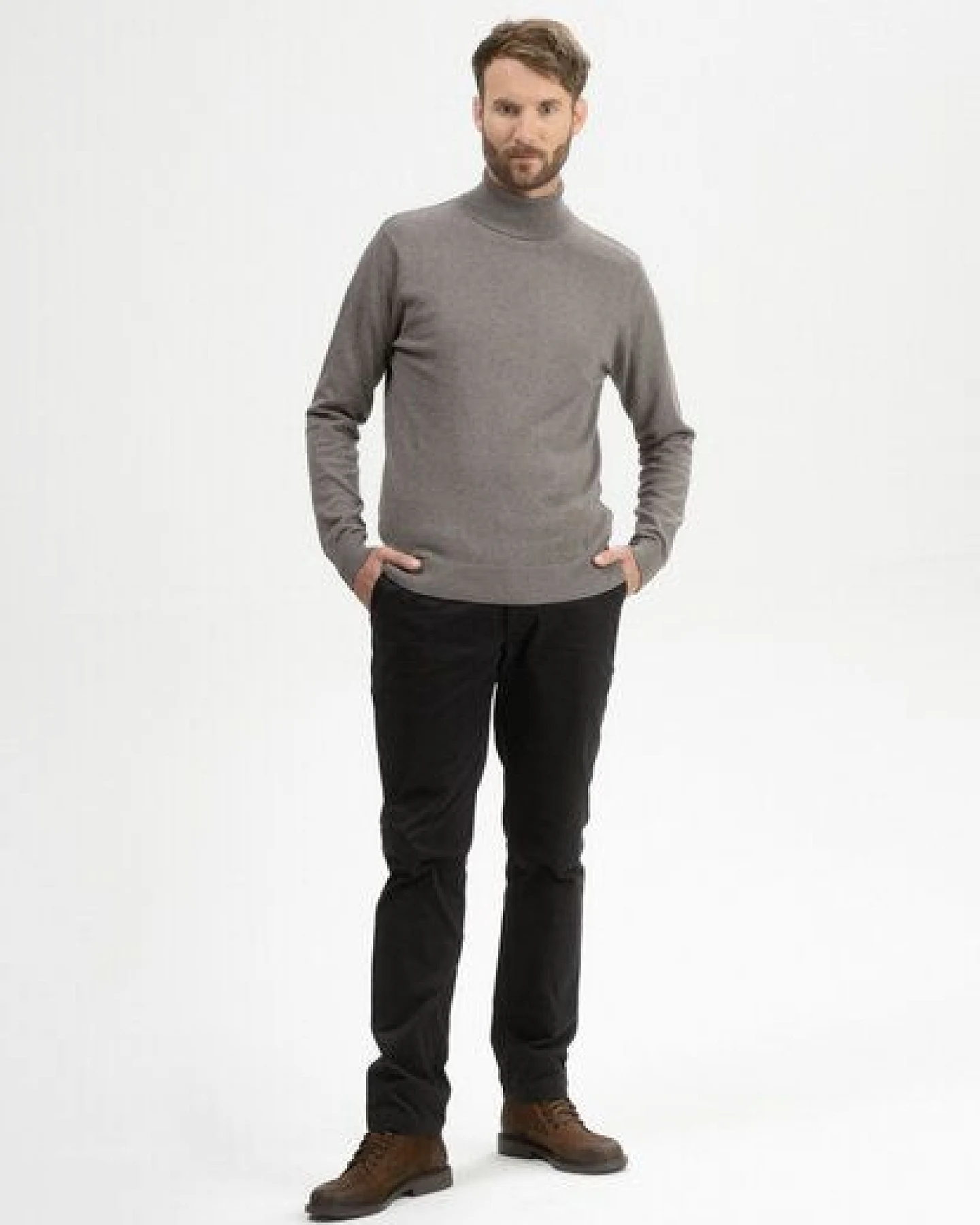 Feinstrick Rollkragenpullover KANJA – Ansicht 3