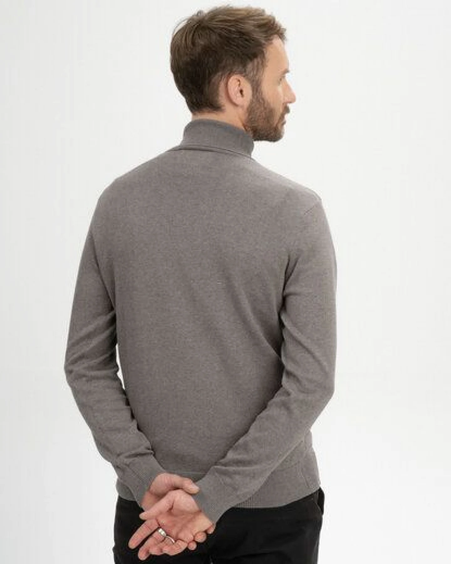 Feinstrick Rollkragenpullover KANJA – Ansicht 2