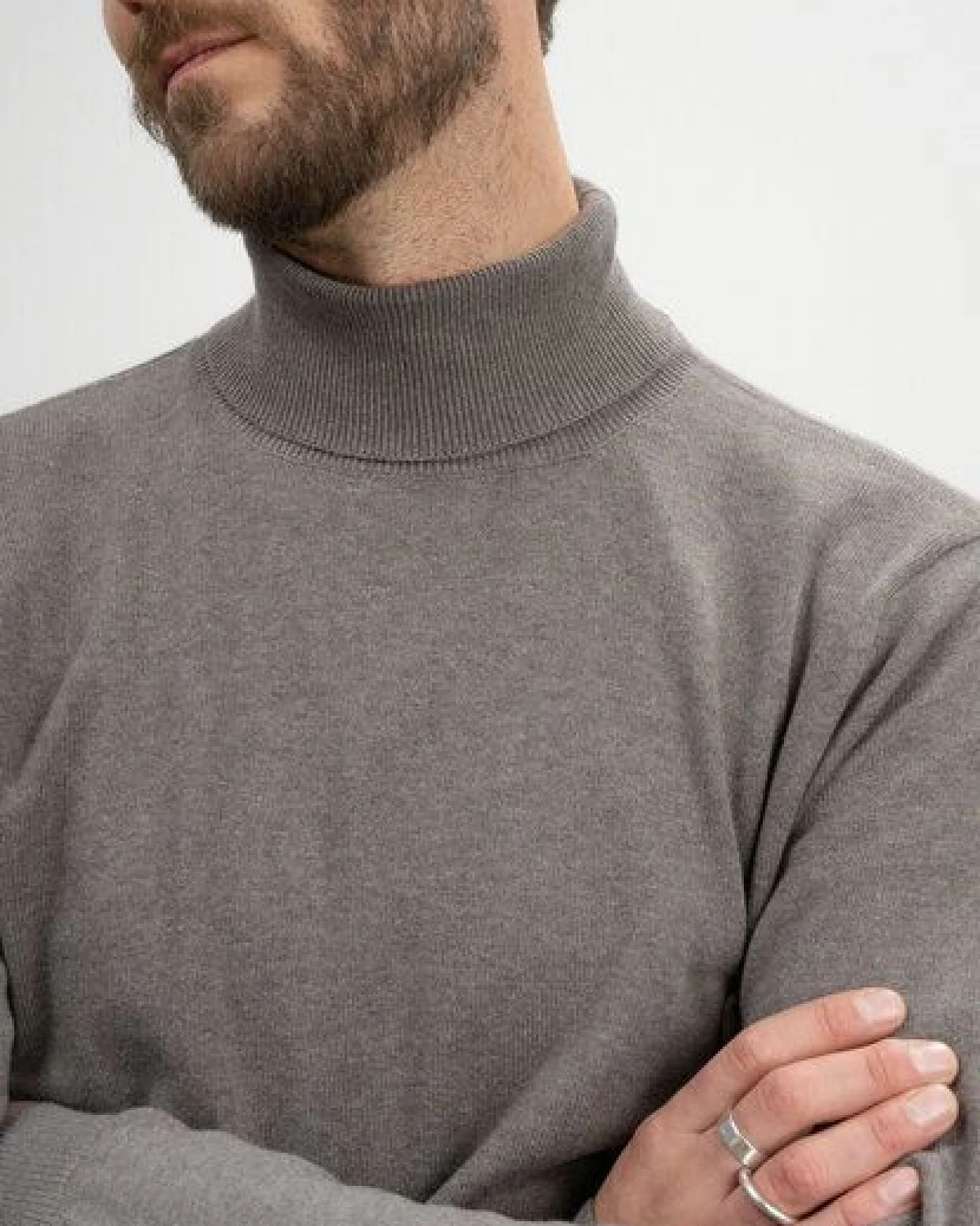 Feinstrick Rollkragenpullover KANJA – Ansicht 4