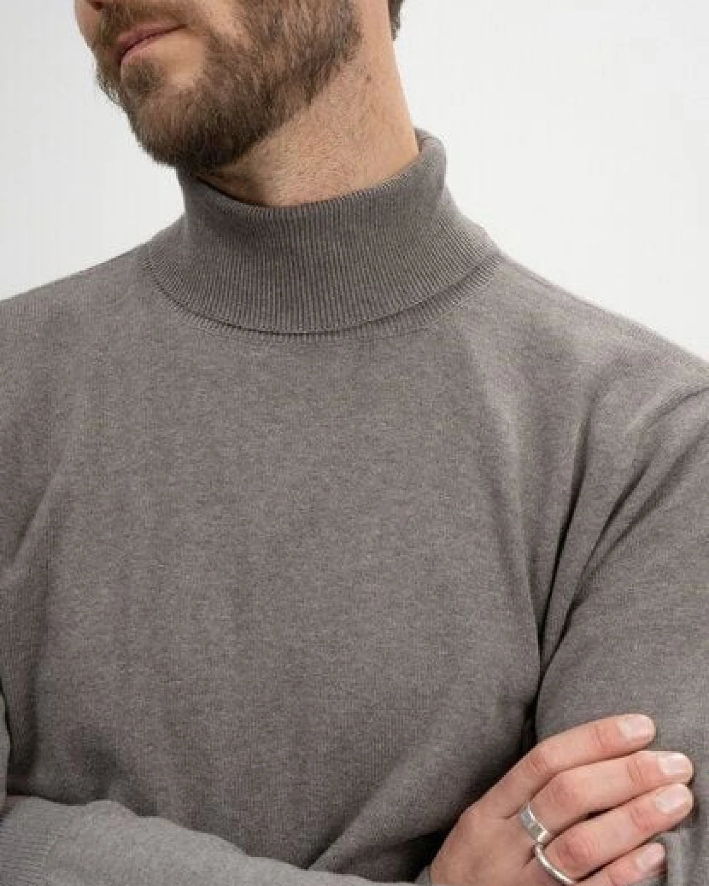 Feinstrick Rollkragenpullover KANJA – Ansicht 4