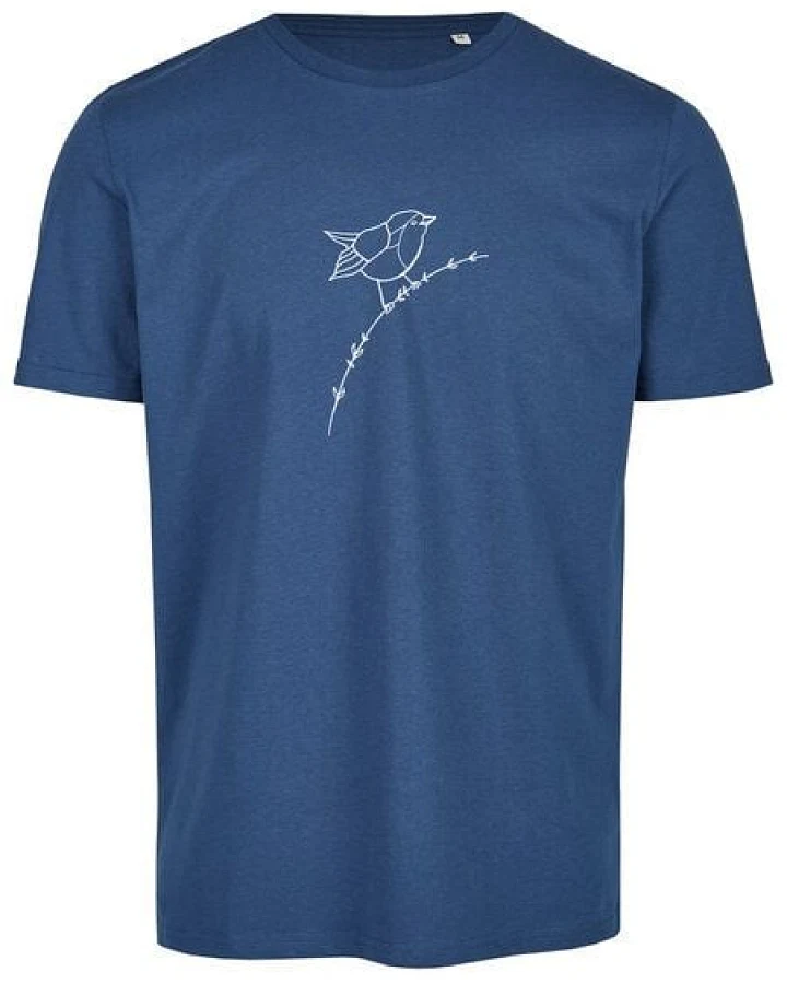 Brandless Basic Bio T-Shirt (men) Nr.3 Rotkehlchen 155g/m² GOTS