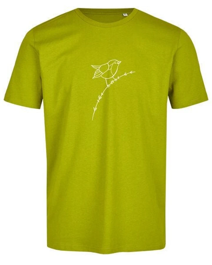 Brandless Basic Bio T-Shirt (men) Nr.3 Rotkehlchen 155g/m² GOTS