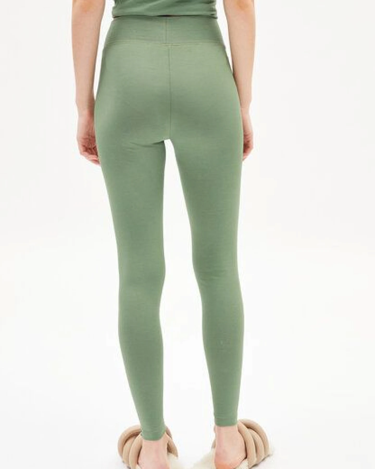 ARMEDANGELS FARIBAA LOGO - Damen Leggings aus Bio-Baumwoll Mix – Ansicht 2