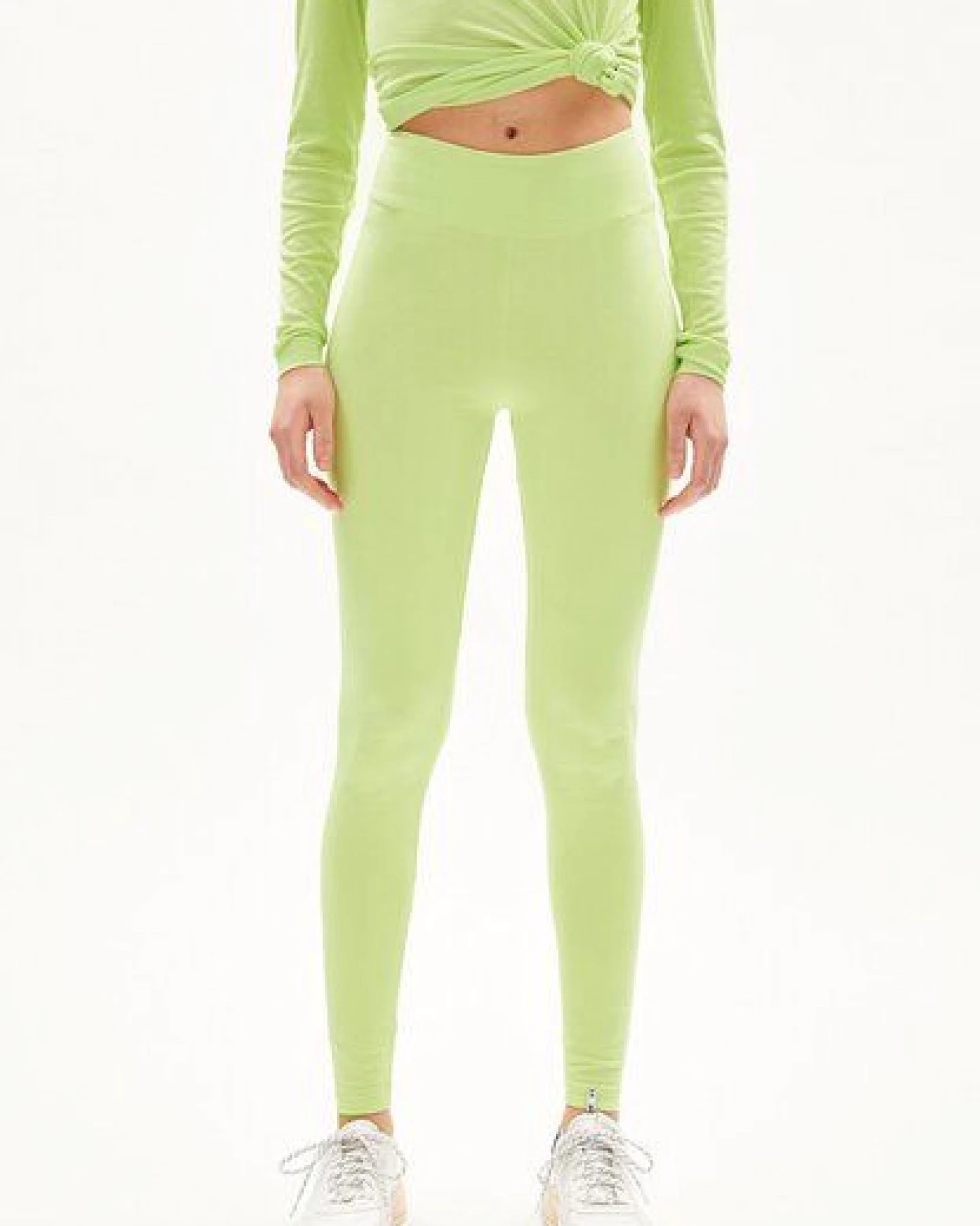 ARMEDANGELS FARIBAA LOGO - Damen Leggings aus Bio-Baumwoll Mix – Ansicht 3