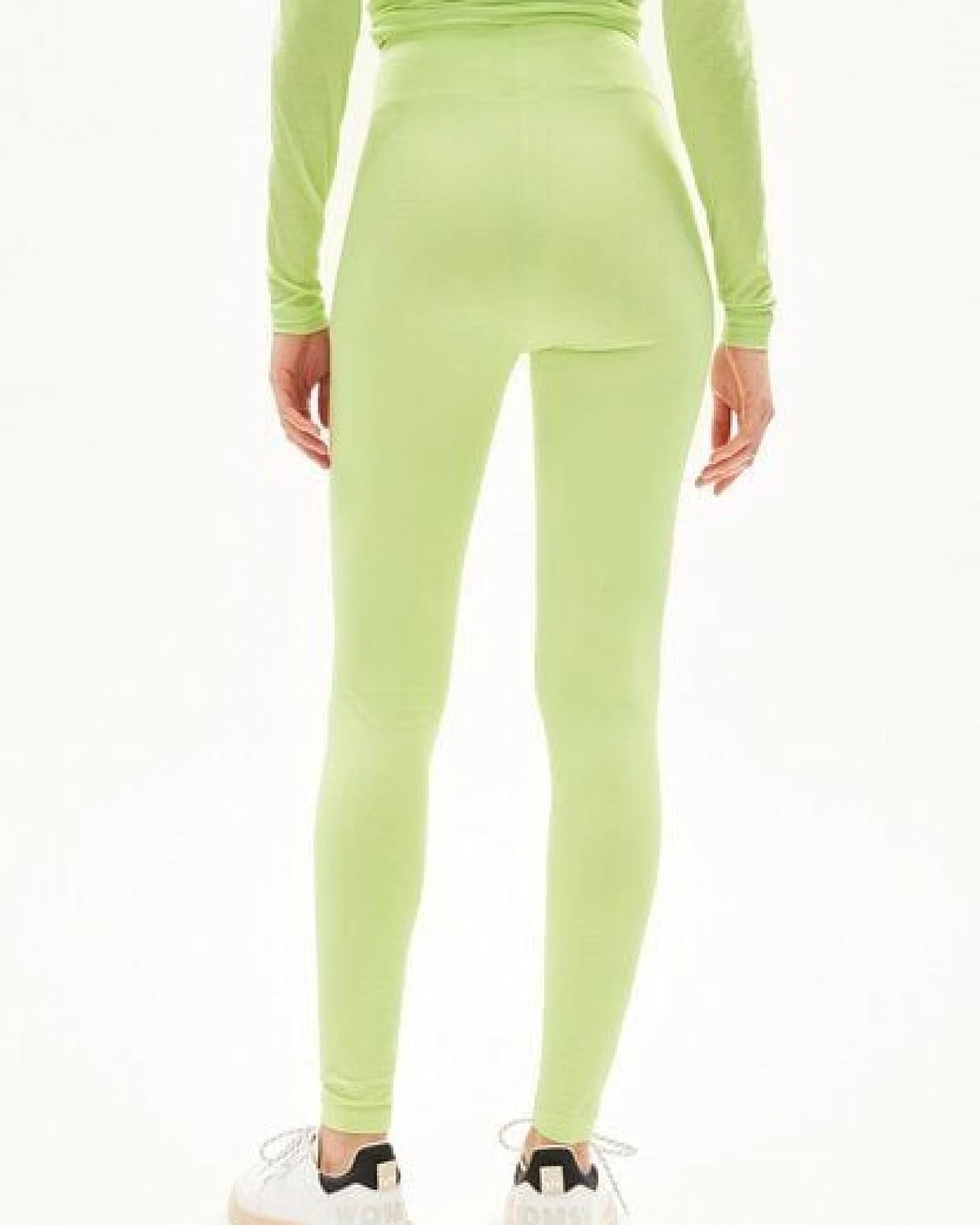 ARMEDANGELS FARIBAA LOGO - Damen Leggings aus Bio-Baumwoll Mix – Ansicht 4
