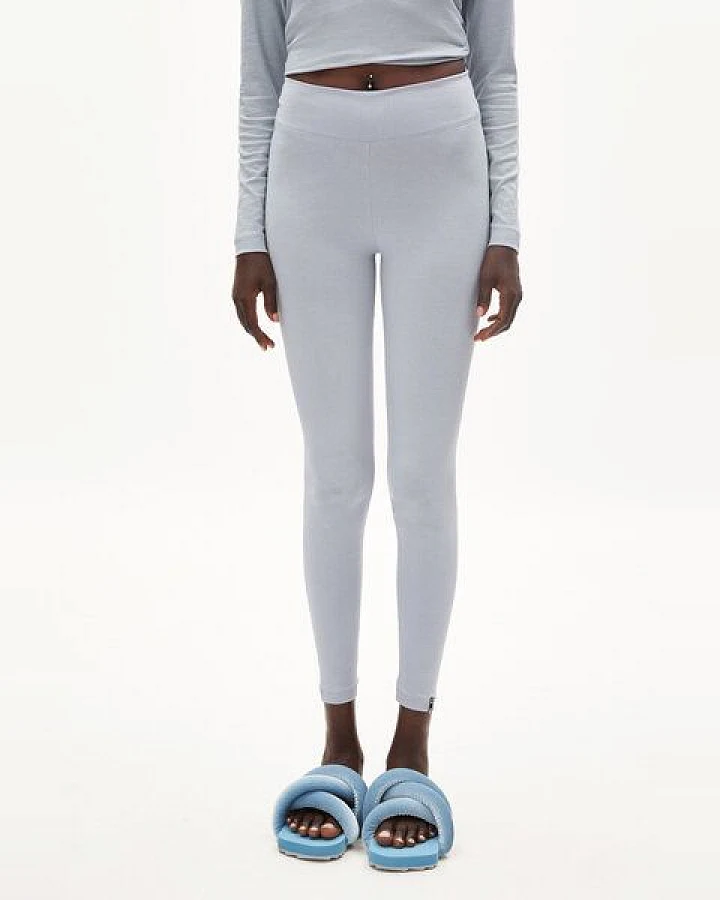 ARMEDANGELS FARIBAA LOGO - Damen Leggings aus Bio-Baumwoll Mix
