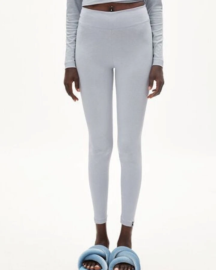 ARMEDANGELS FARIBAA LOGO - Damen Leggings aus Bio-Baumwoll Mix
