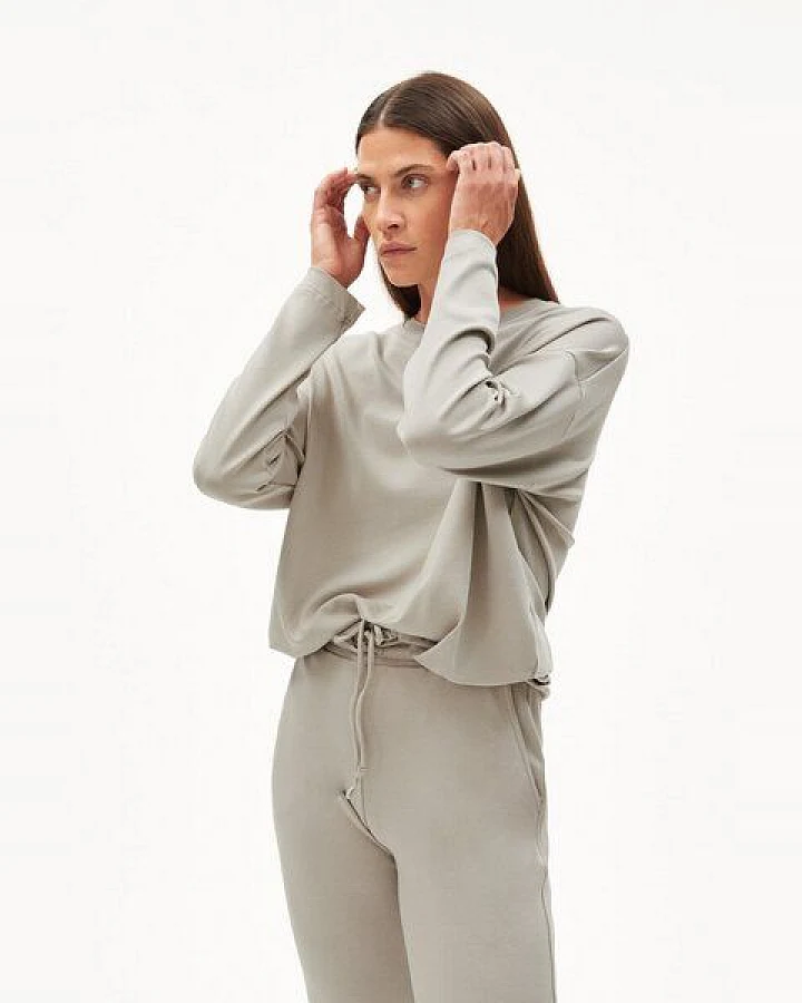 ARMEDANGELS MAAILAA - Damen Sweatshirt Loose Fit aus TENCEL Lyocell Mix