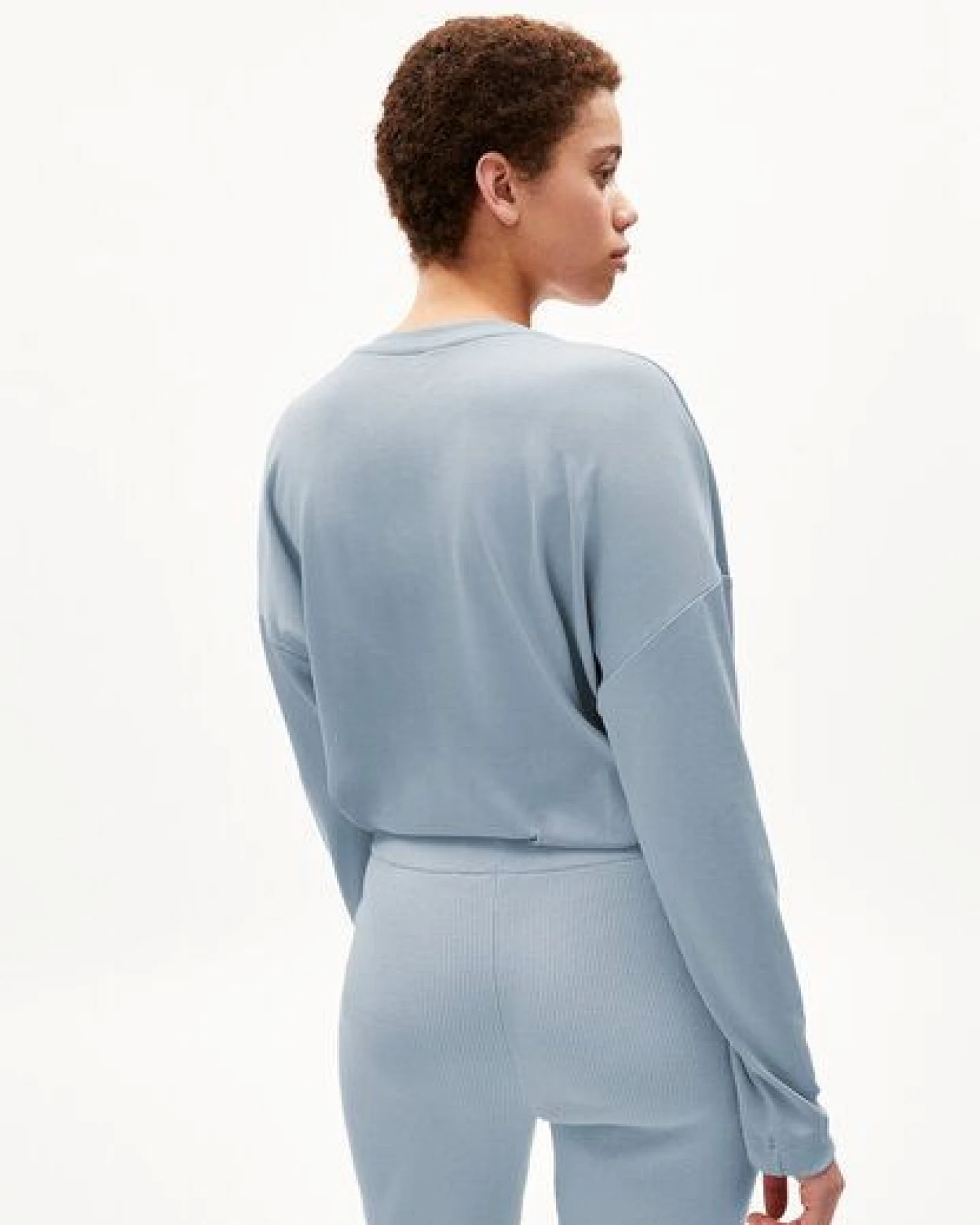 ARMEDANGELS MAAILAA - Damen Sweatshirt Loose Fit aus TENCEL Lyocell Mix – Ansicht 2