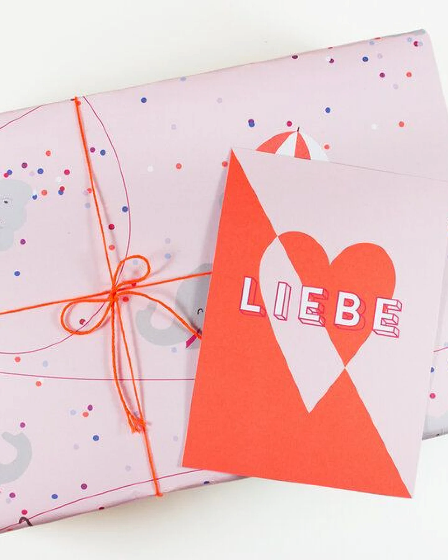 Bow & Hummingbird Postkarte Liebe – Ansicht 2