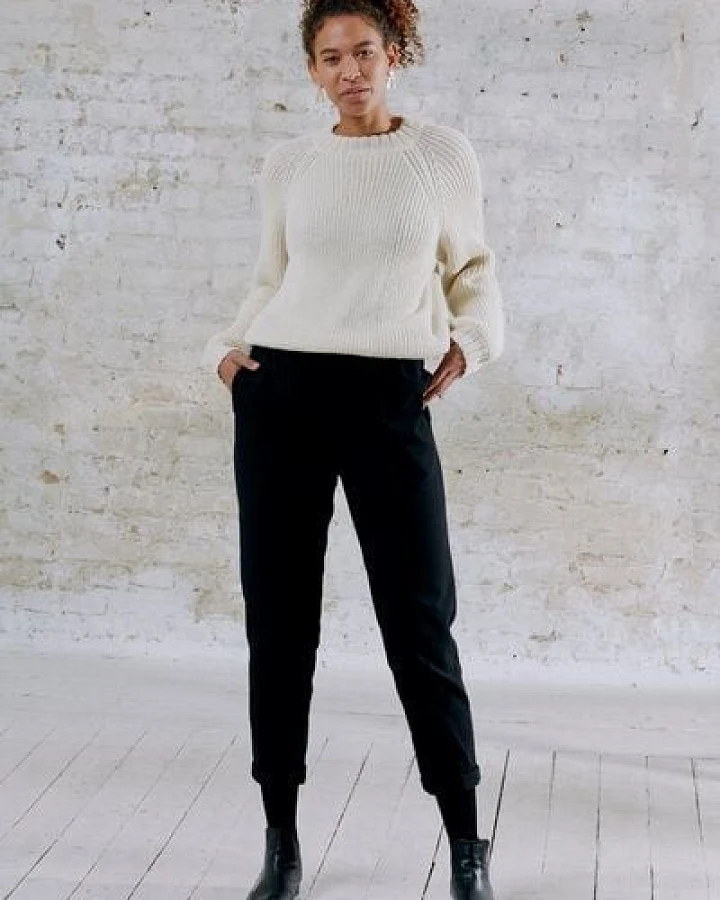 Jyoti - Fair Works Bio-Baumwoll Hose Laharim Schwarz