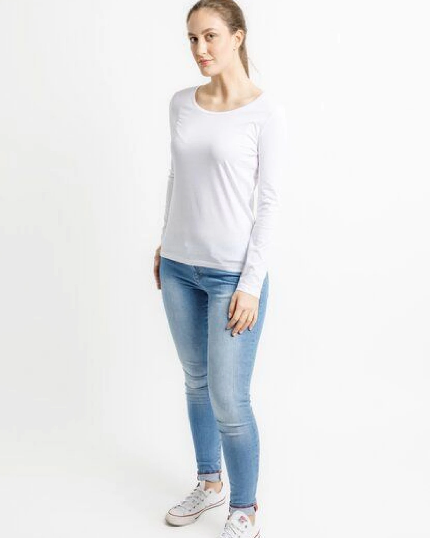 TORLAND Tailliertes Damen Longsleeve LANIA – Ansicht 3