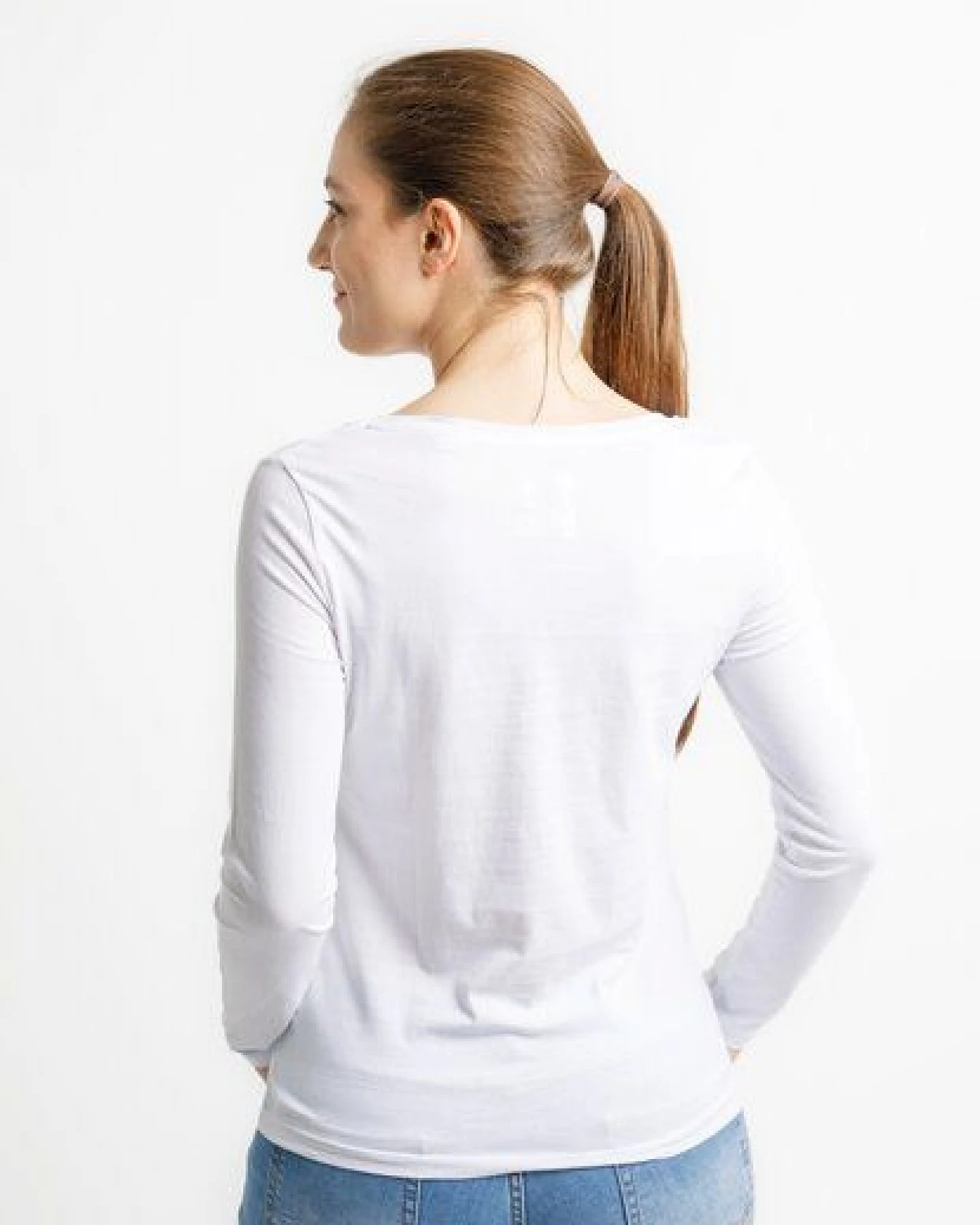 TORLAND Tailliertes Damen Longsleeve LANIA – Ansicht 2