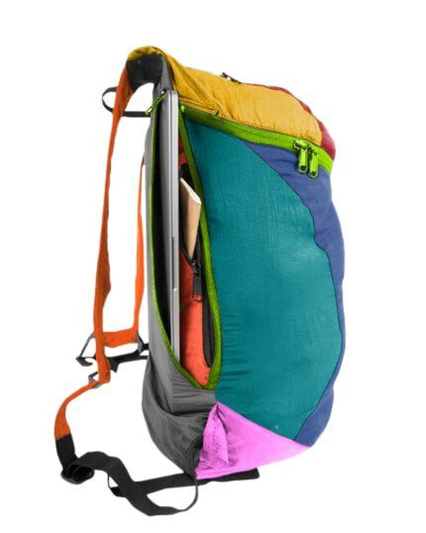 Ticket to the Moon Ultraleicht Rucksack "Backpack Plus" (25l) aus upcyceltem Nylon – Ansicht 3
