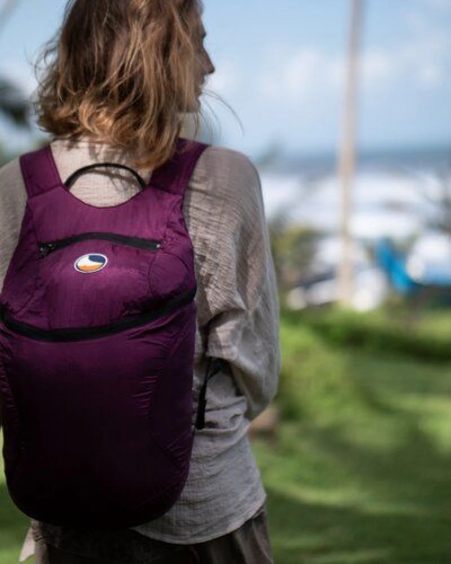 Ticket to the Moon Ultraleicht Rucksack "Backpack Plus" (25l) aus upcyceltem Nylon – Ansicht 4