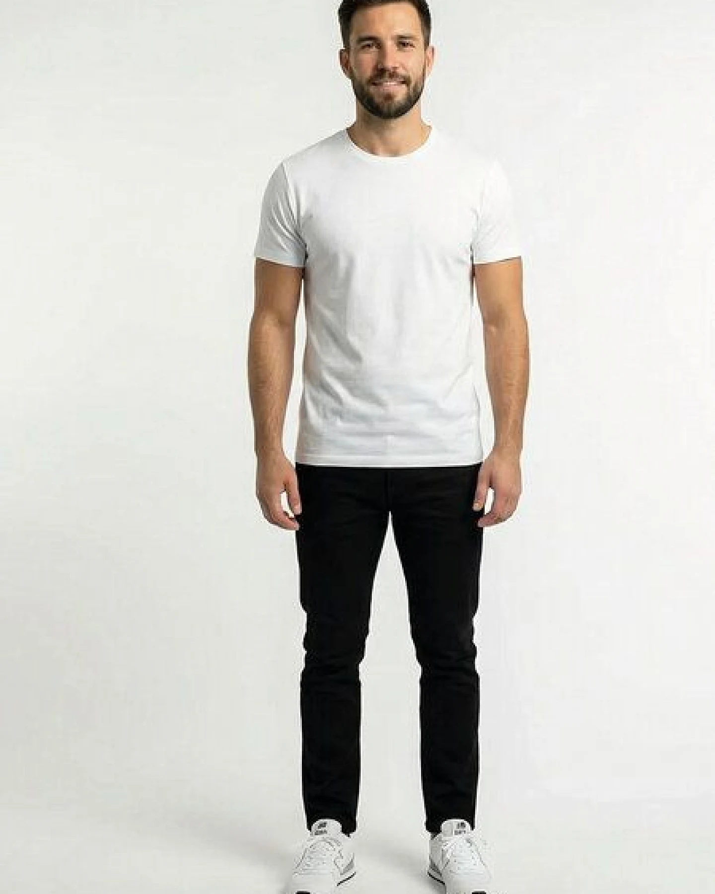 COREBASE Premium T-Shirt aus 100 % Bio-Baumwolle, 300 g/m² – Ansicht 3