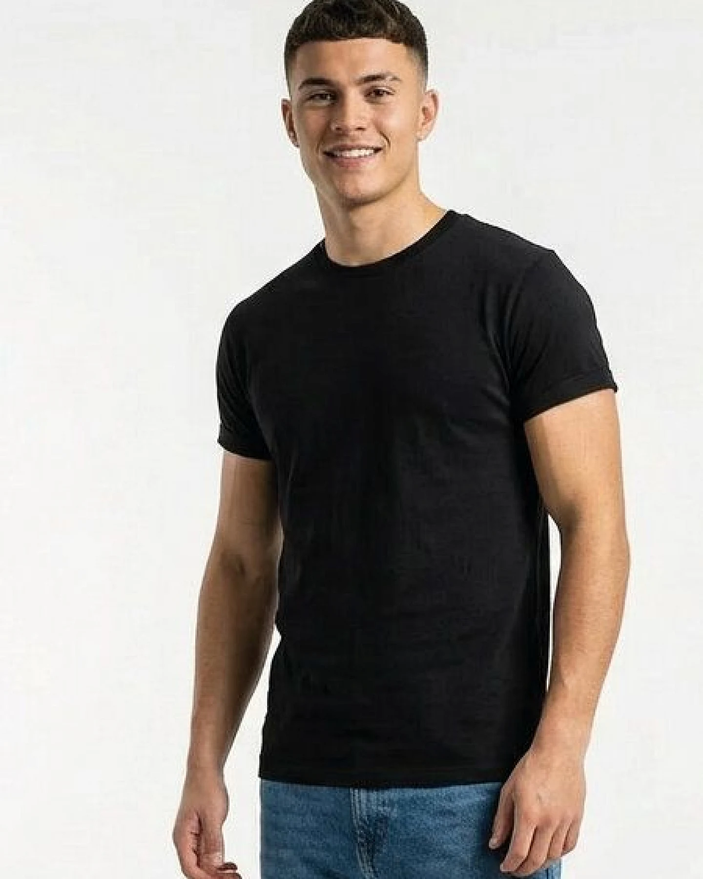 COREBASE Premium T-Shirt aus 100 % Bio-Baumwolle, 300 g/m² – Ansicht 2