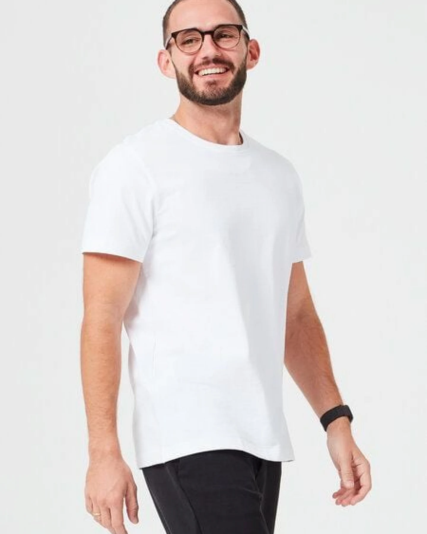COREBASE Premium T-Shirt aus 100 % Bio-Baumwolle, 300 g/m² – Ansicht 4