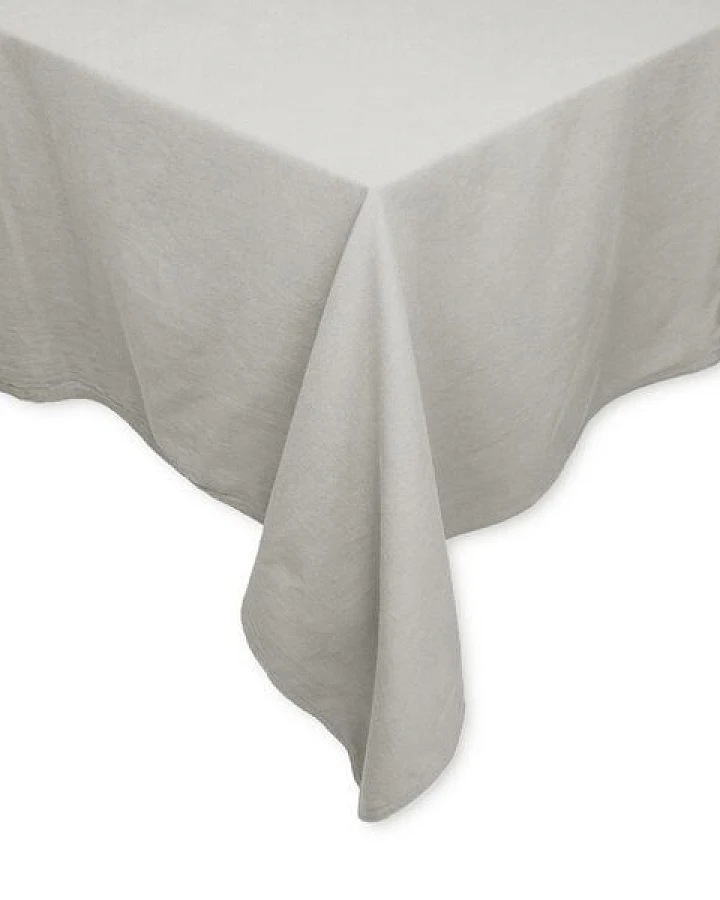 jilda-tex Tischdecke Renforce 100% Bio-Baumwolle Uni MADE IN GREEN