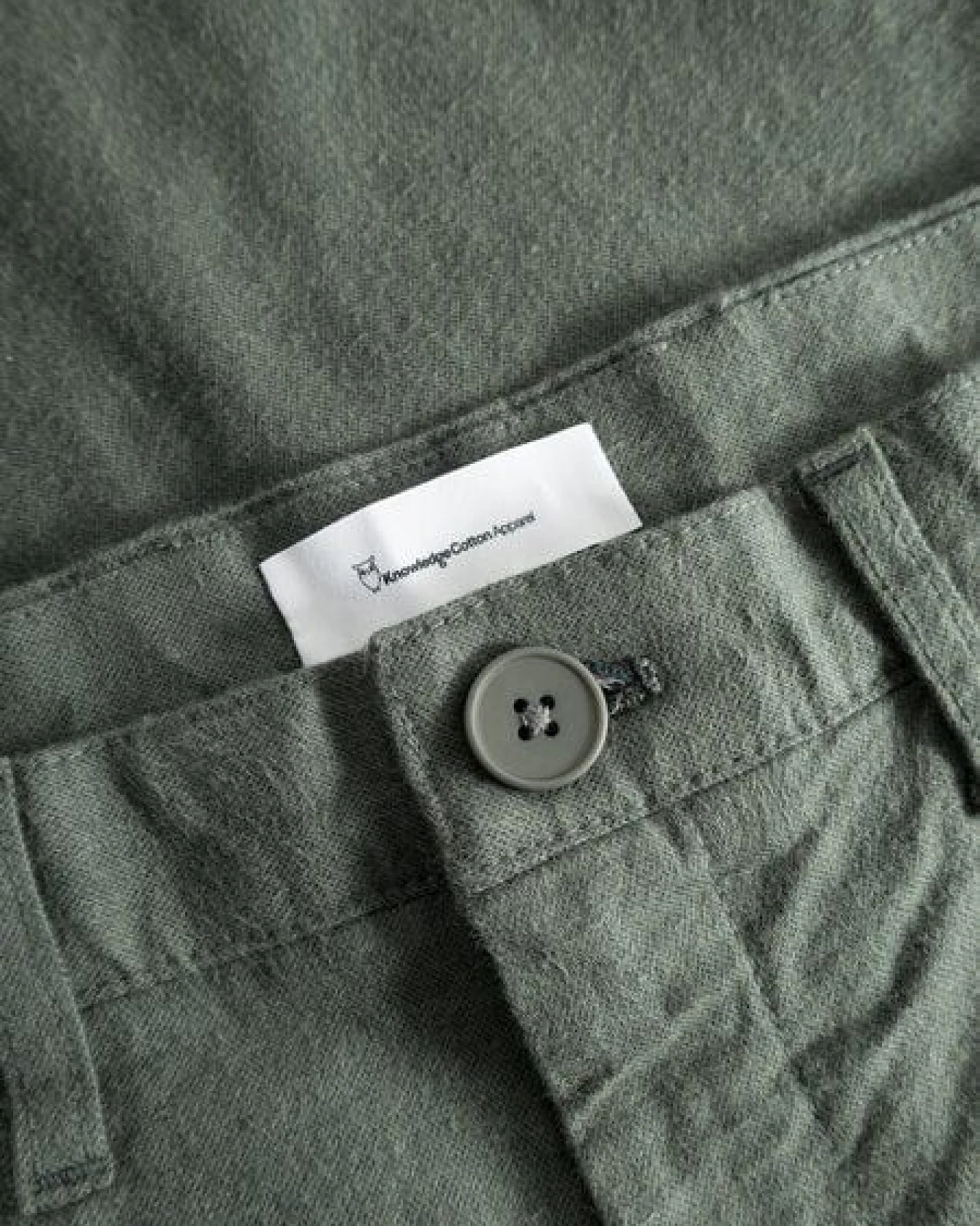 KnowledgeCotton Apparel Flanell-Chino CHUCK aus Bio-Baumwolle – Ansicht 3