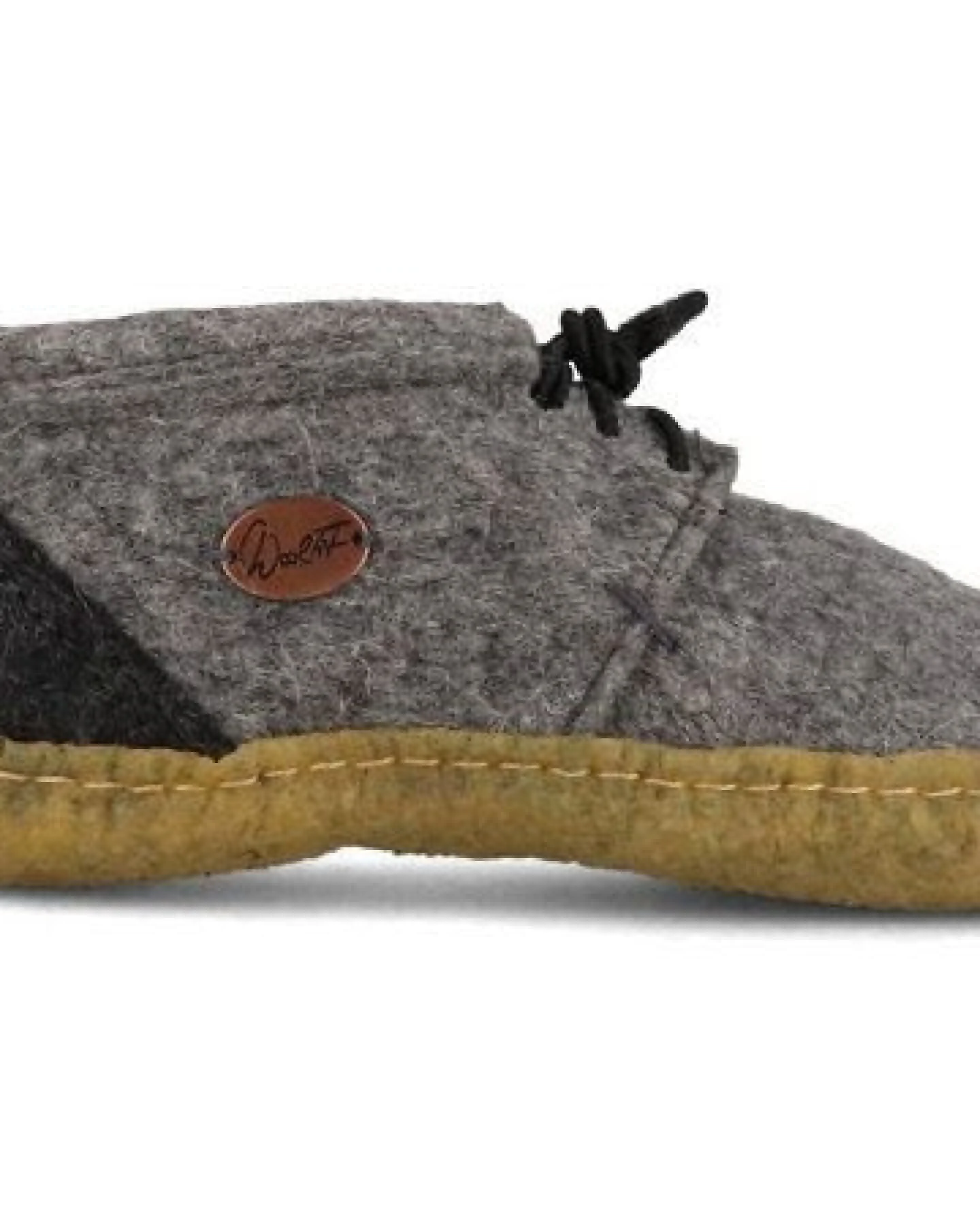 WoolFit Kinder Barfuß-Hausschuhe mit outdoor Sohle - aus 100% natürlicher Wolle mit Naturkautschuksohle, Gr. 25-35 – Ansicht 3