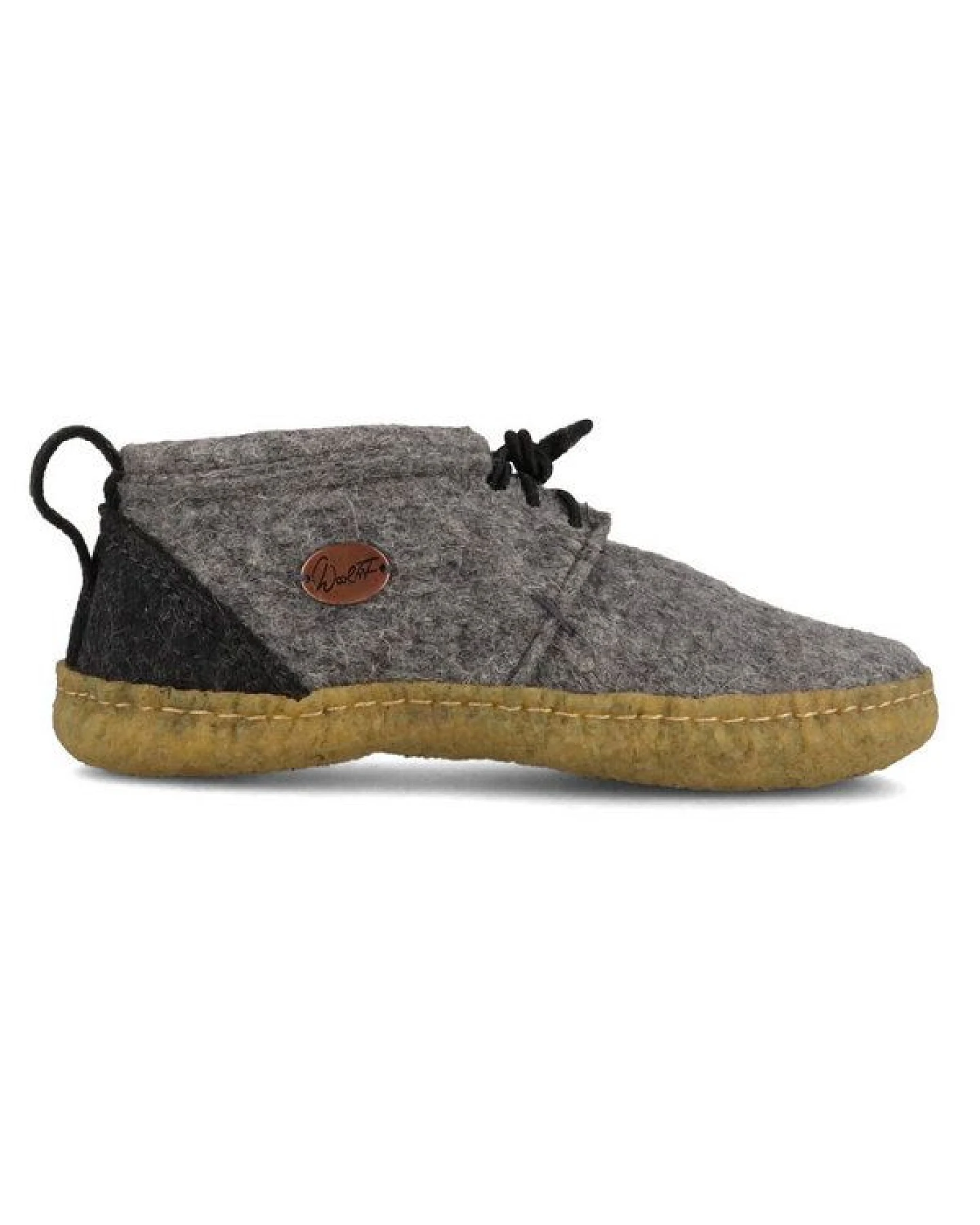 WoolFit Kinder Barfuß-Hausschuhe mit outdoor Sohle - aus 100% natürlicher Wolle mit Naturkautschuksohle, Gr. 25-35 – Ansicht 3