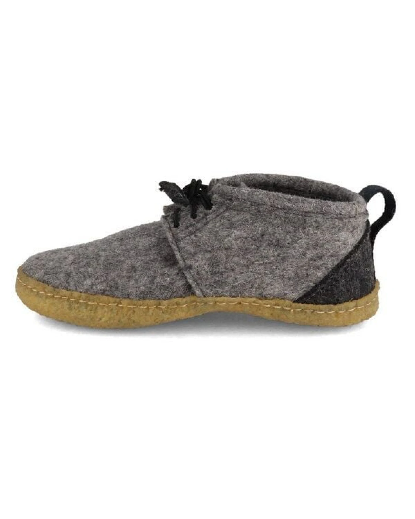 WoolFit Kinder Barfuß-Hausschuhe mit outdoor Sohle - aus 100% natürlicher Wolle mit Naturkautschuksohle, Gr. 25-35 – Ansicht 4