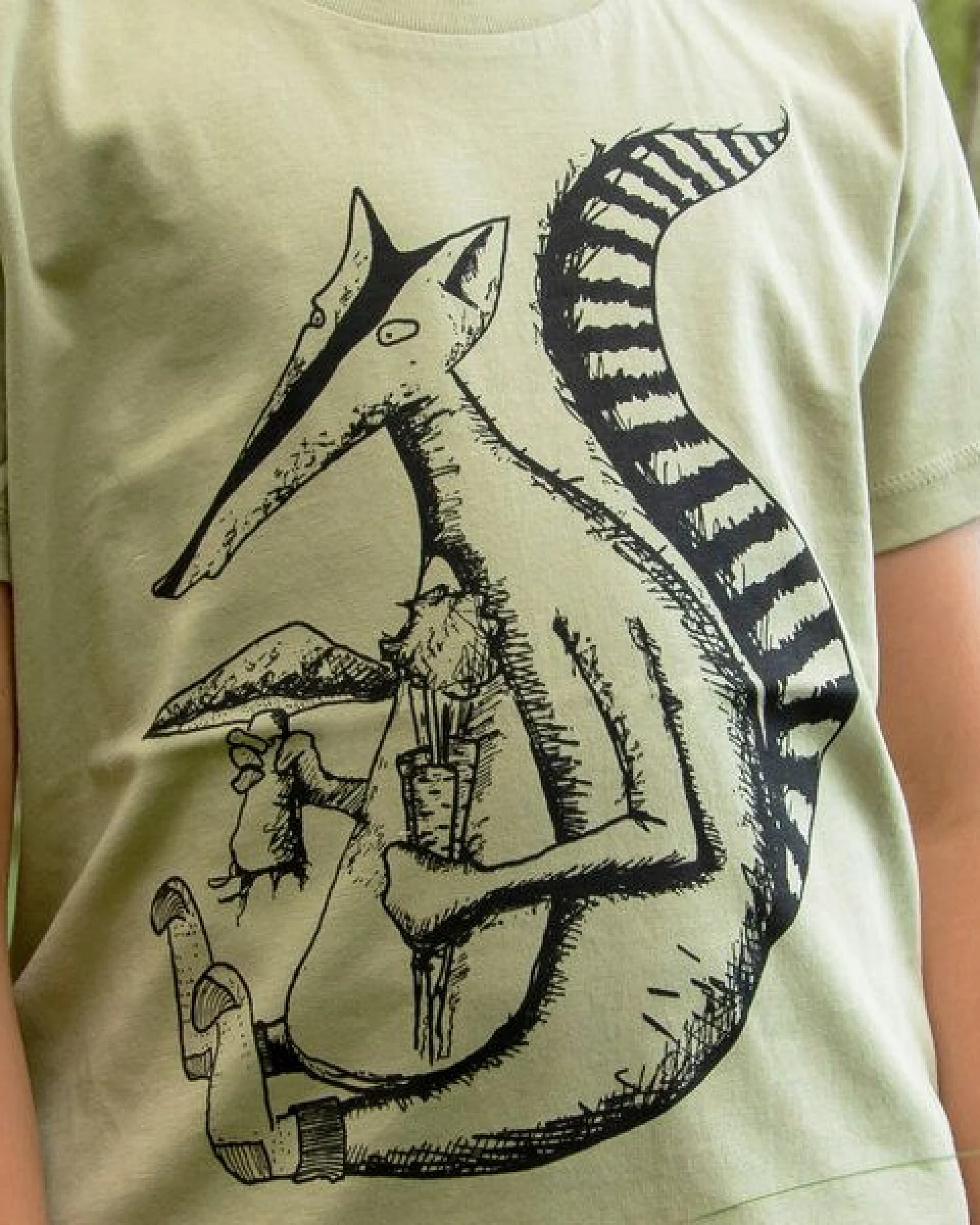 Cmig Kinder T-shirt Duchs – Ansicht 2