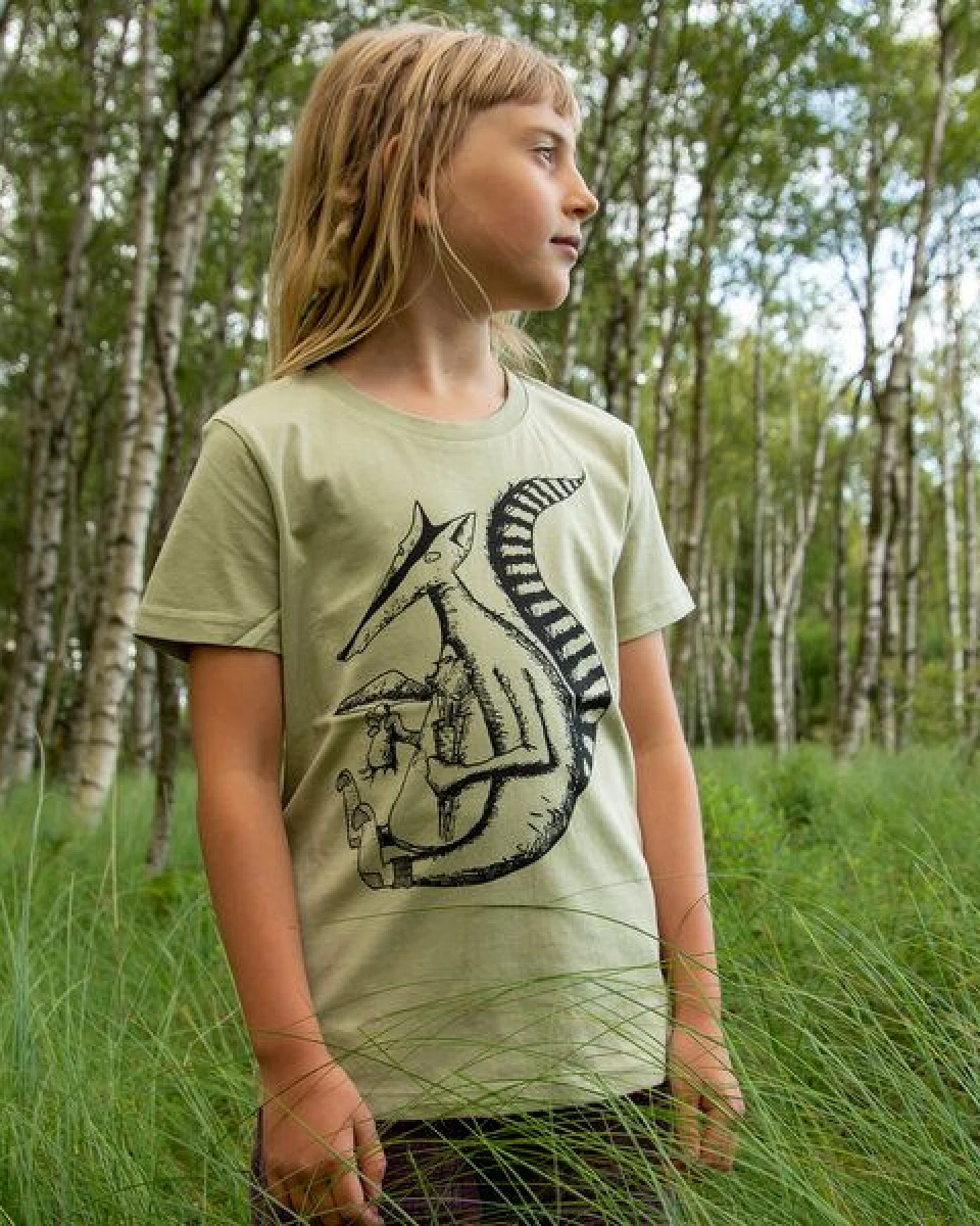 Cmig Kinder T-shirt Duchs – Ansicht 3
