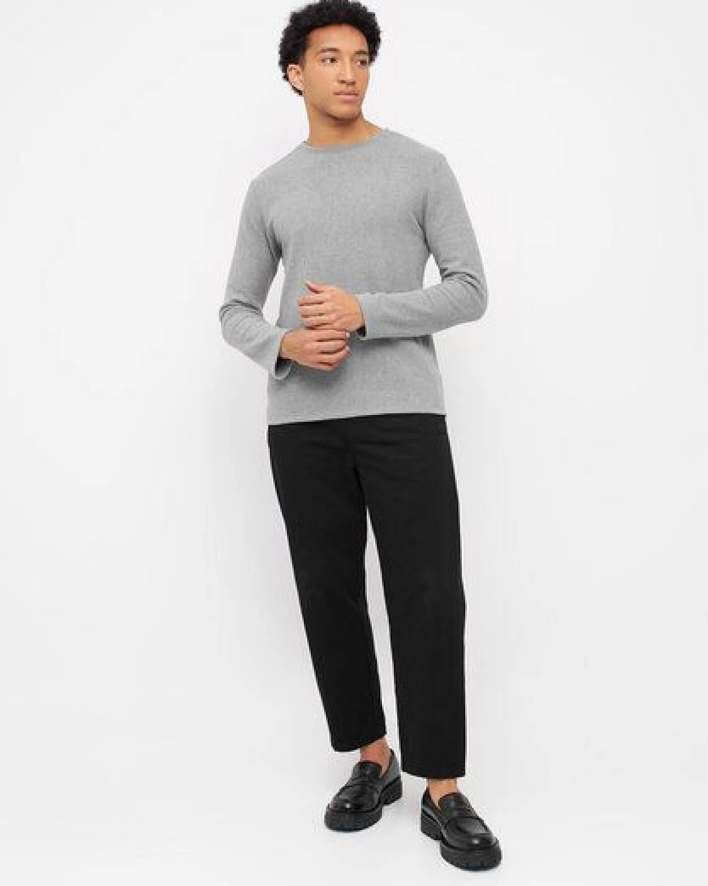 Givn Berlin Herren Sweater aus recycelter Baumwolle "Ian" – Ansicht 2