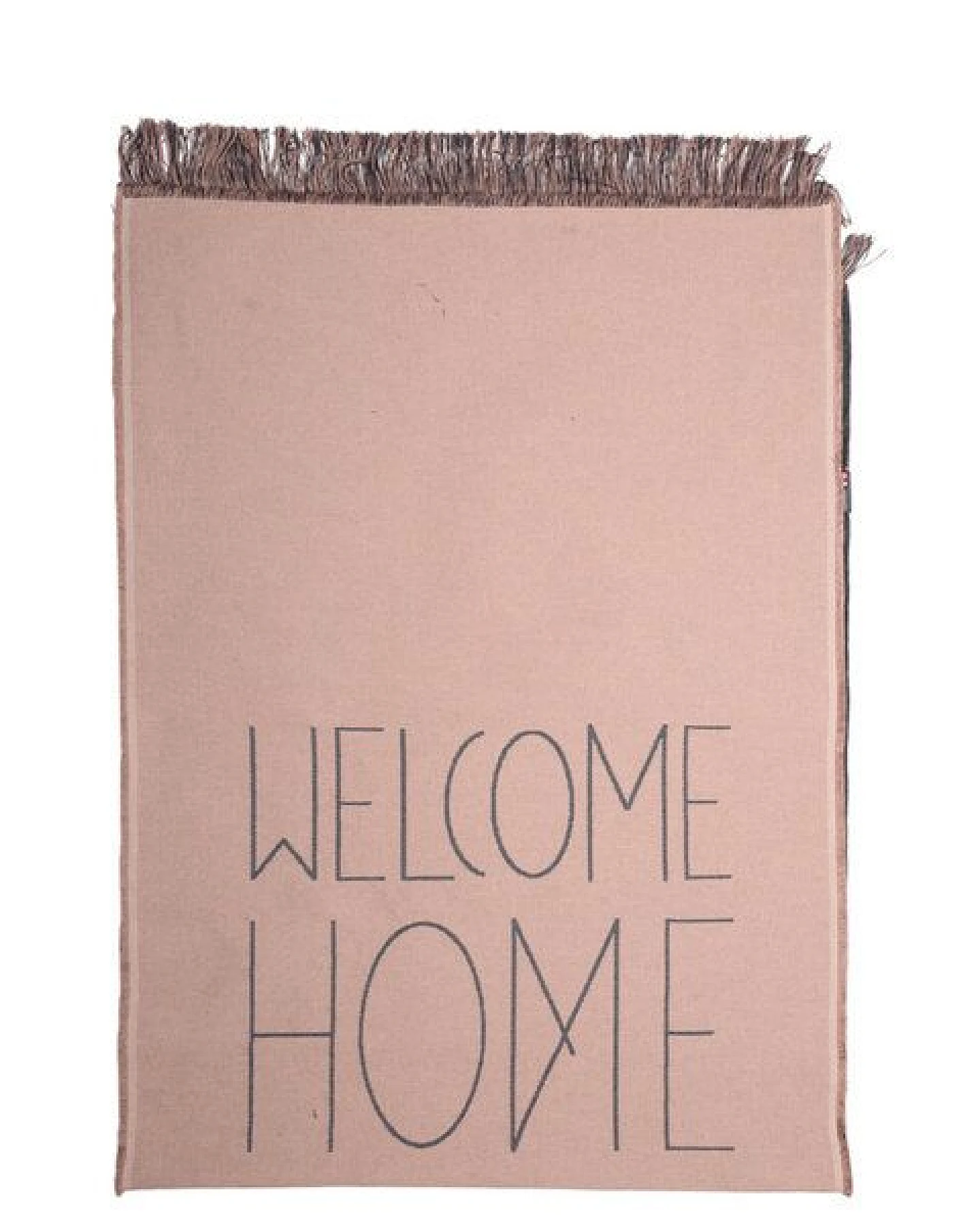 David Fussenegger Läufer „Welcome Home“ mit Fransen, 75 x 200 cm – Ansicht 2