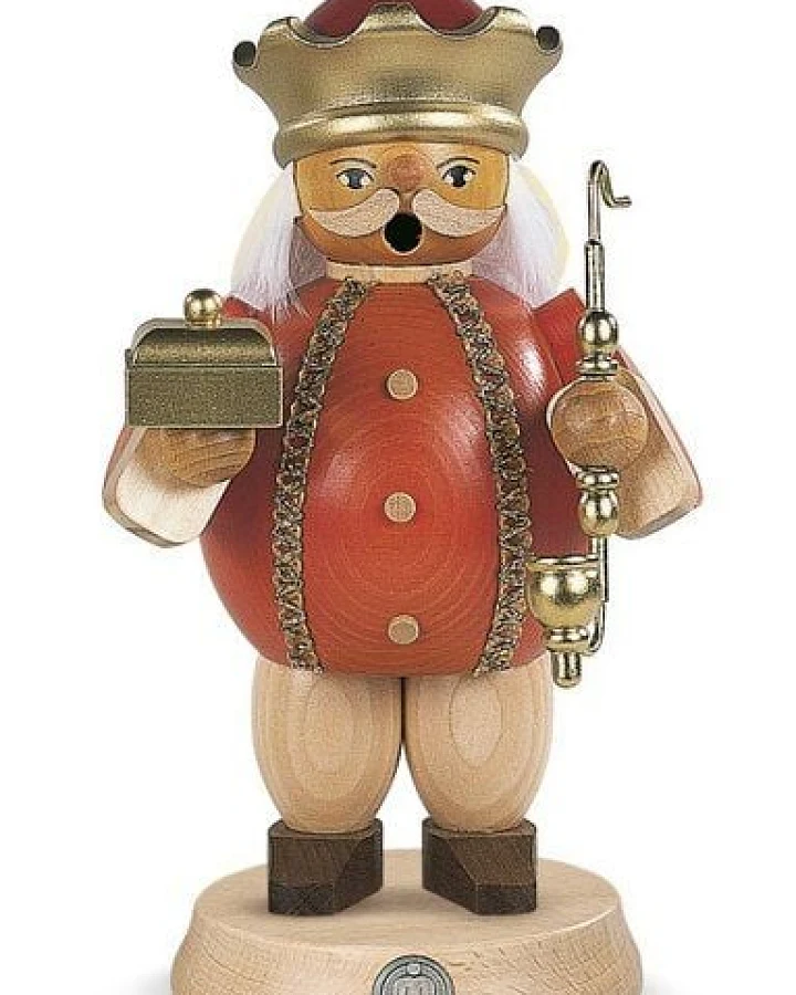 Müller Seiffen Räuchermann Caspar, Melchior oder Balthasar 18 cm mittelgroß wählbar