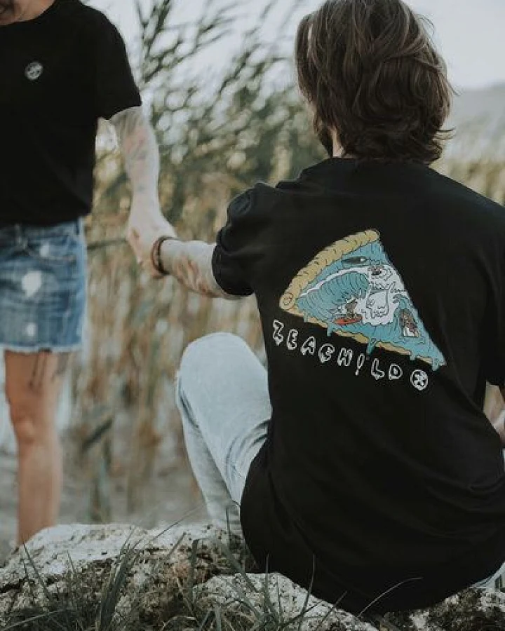 Zeachild Pizza Hawaii Shirt Unisex