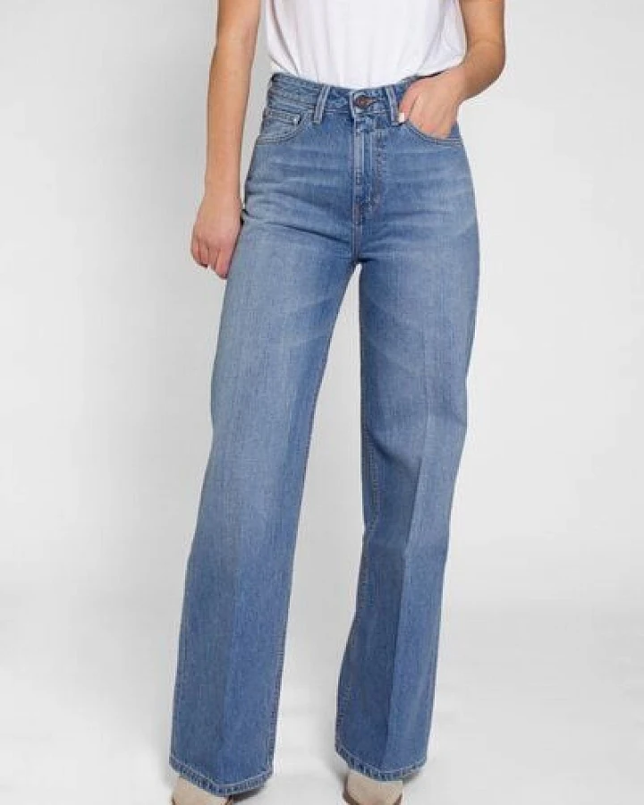 Kuyichi HARPER Loose Flare Jeans (light indigo)