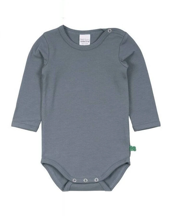 Langarm Baby Body *Alfa* GOTS & Bio- Baumwolle