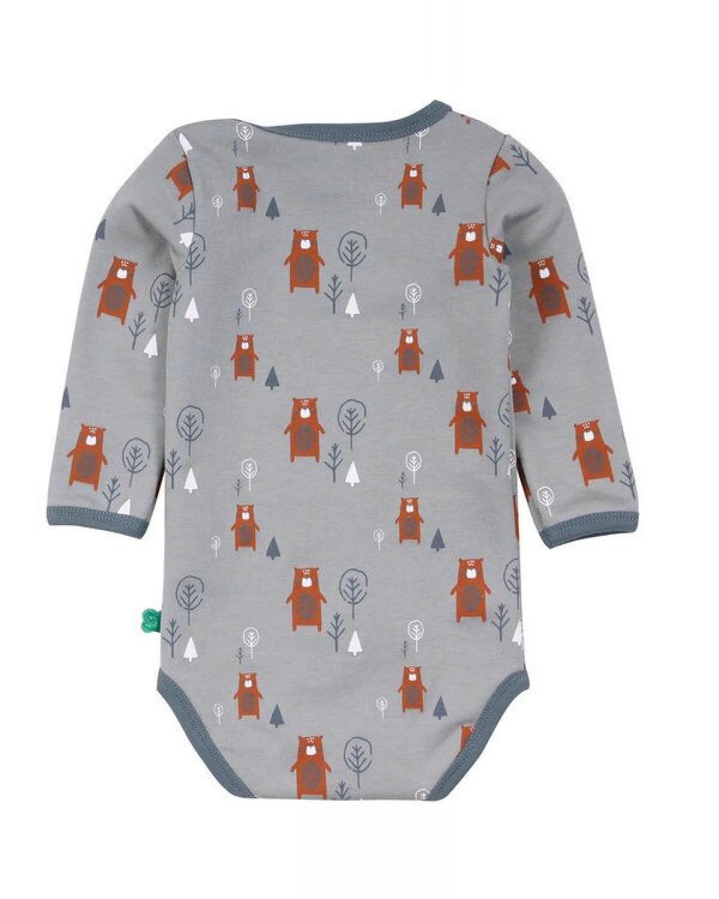 Langarm Baby Body *Bear* GOTS & Bio- Baumwolle – Ansicht 4