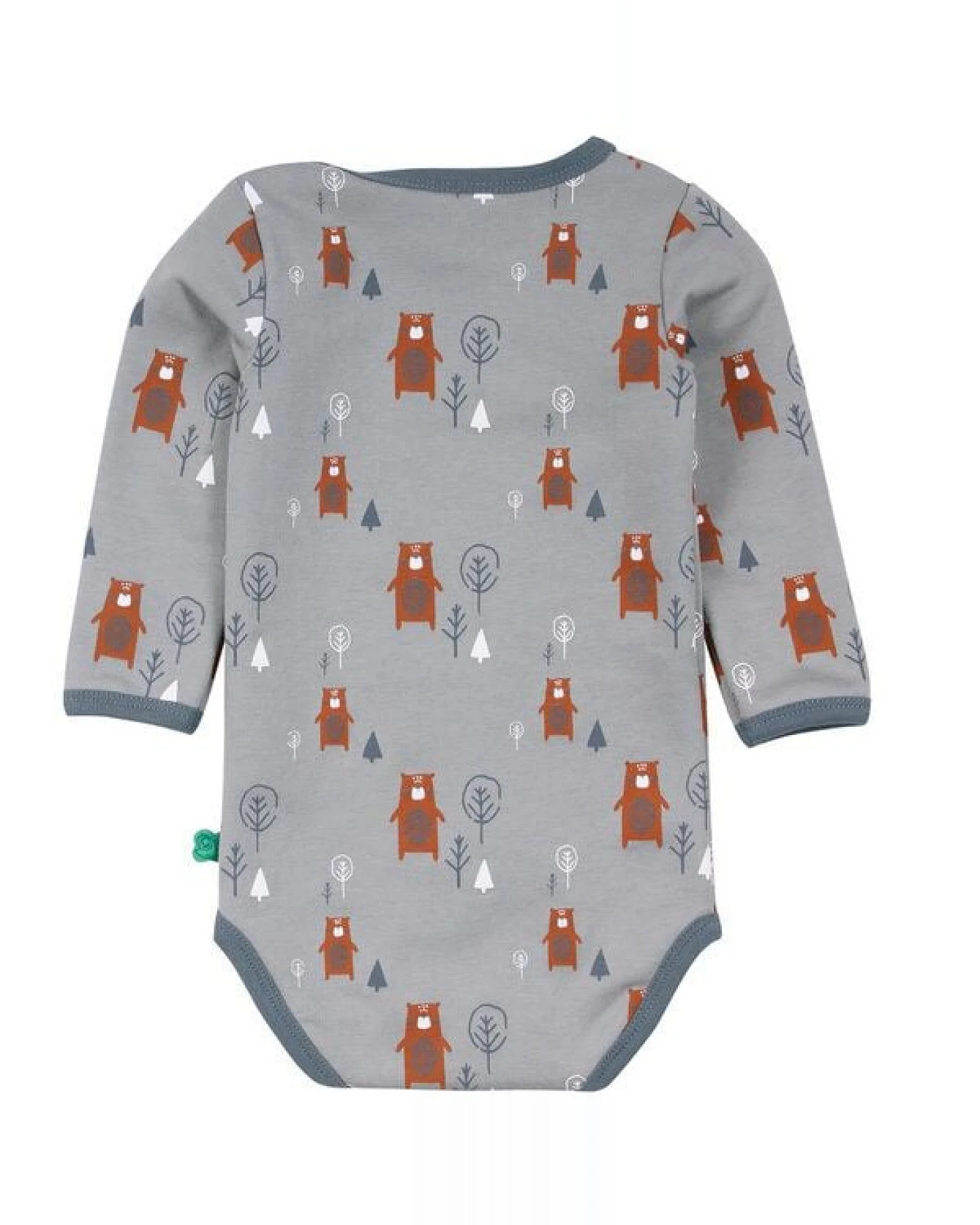 Langarm Baby Body *Bear* GOTS & Bio- Baumwolle – Ansicht 4