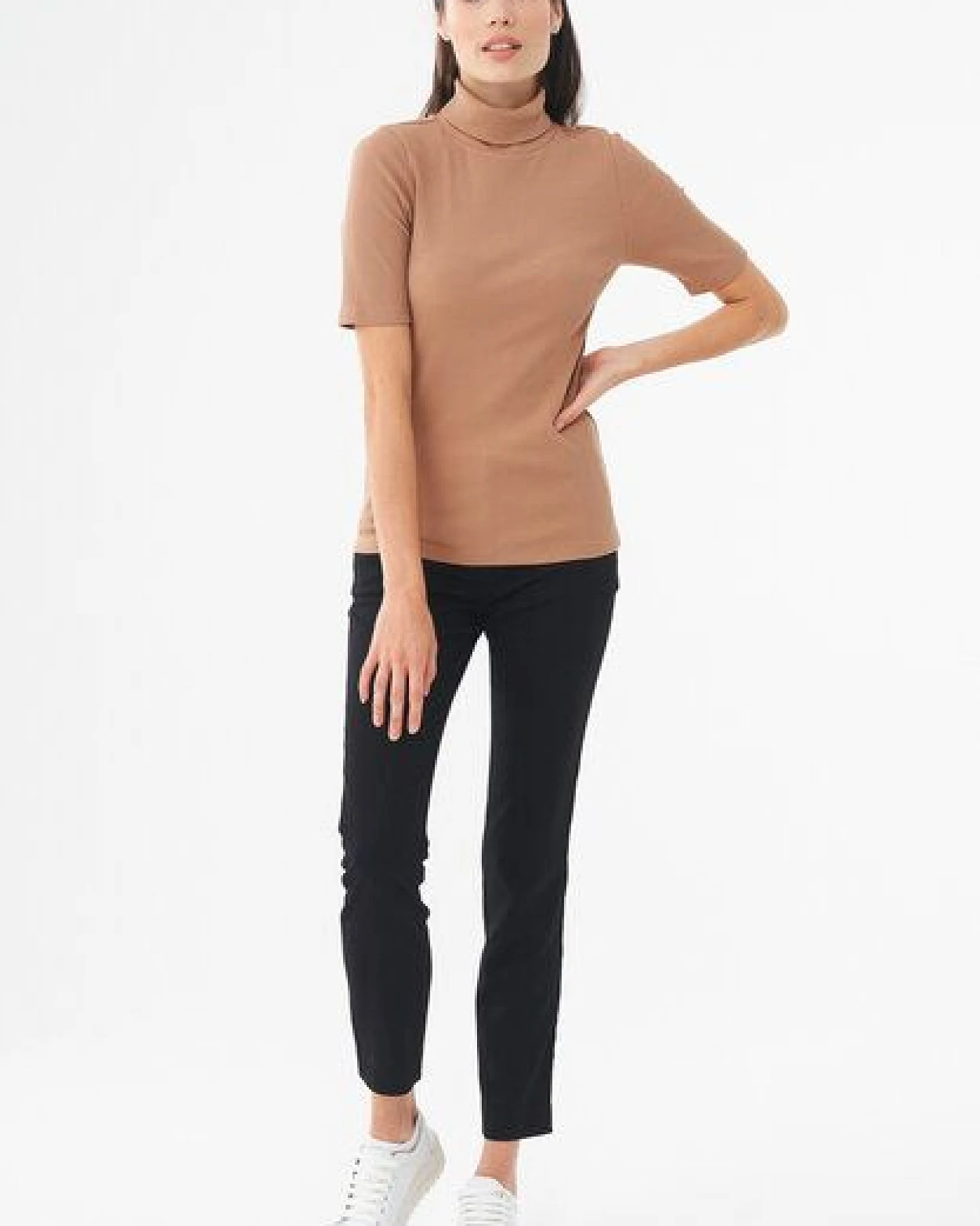 ORGANICATION Rollkragenshirt aus Bio-Baumwolle – Ansicht 2