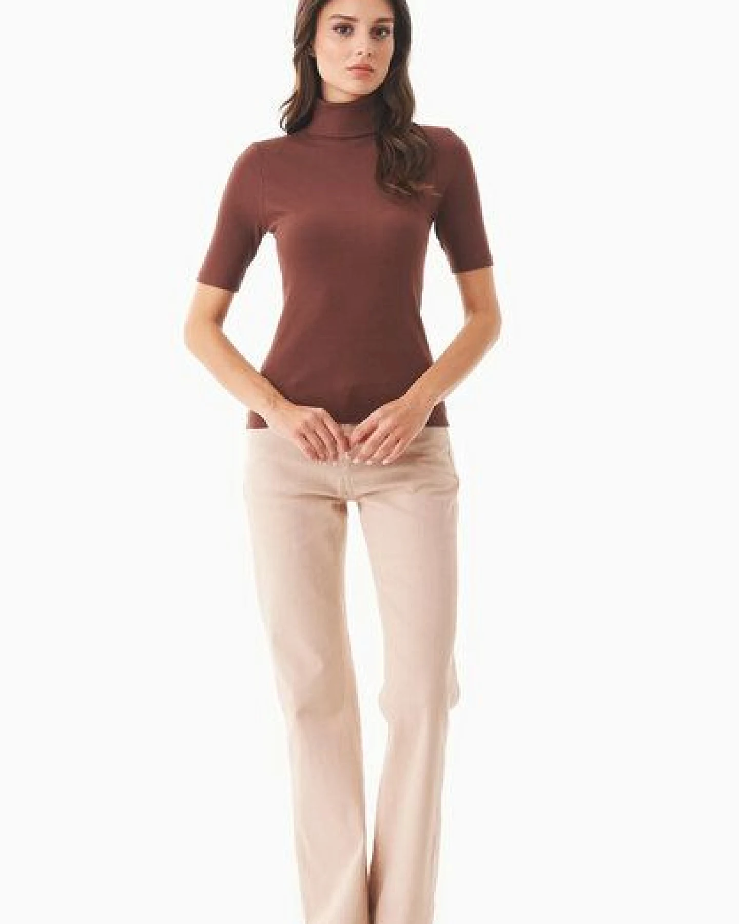 ORGANICATION Rollkragenshirt aus Bio-Baumwolle – Ansicht 2