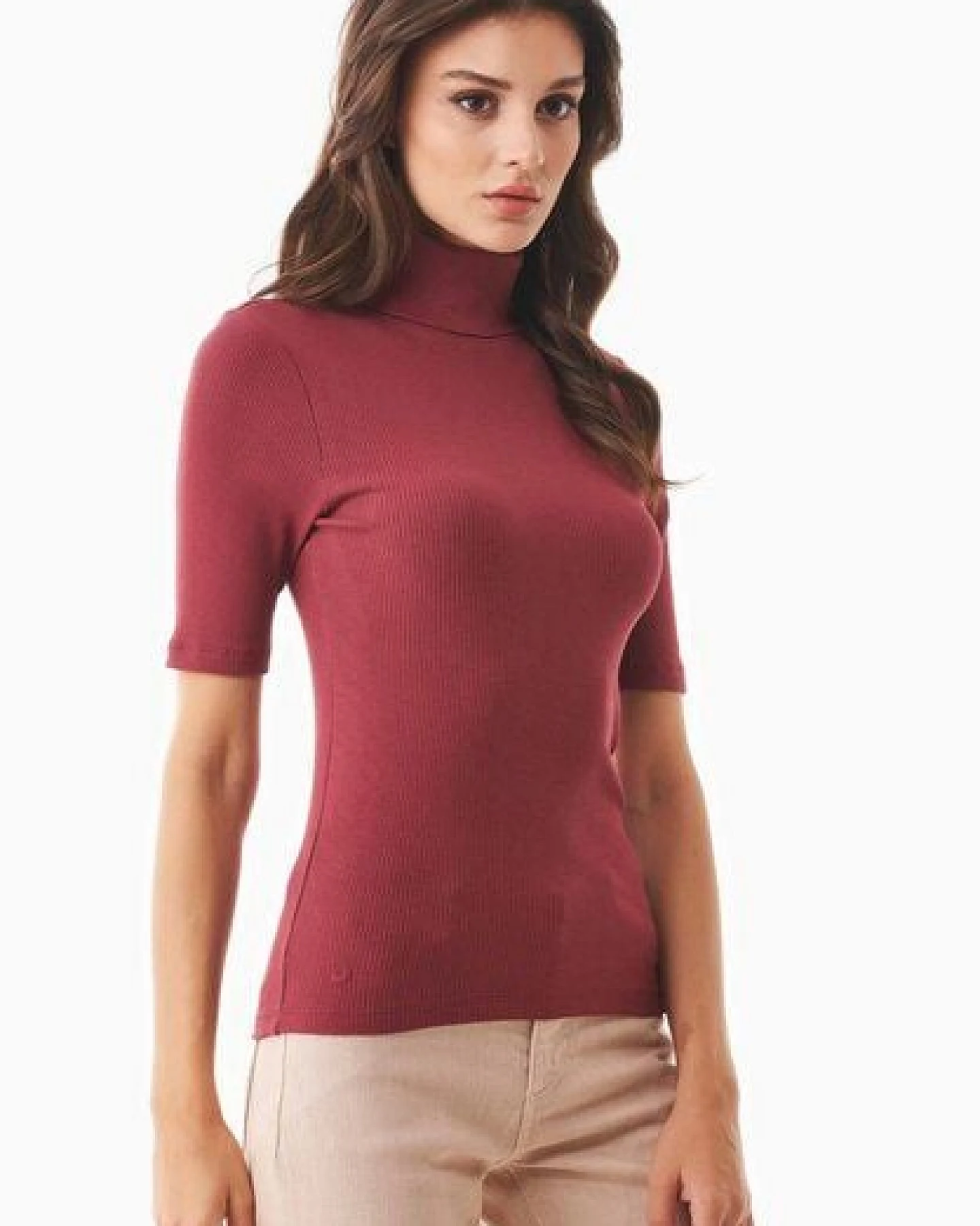 ORGANICATION Rollkragenshirt aus Bio-Baumwolle – Ansicht 3