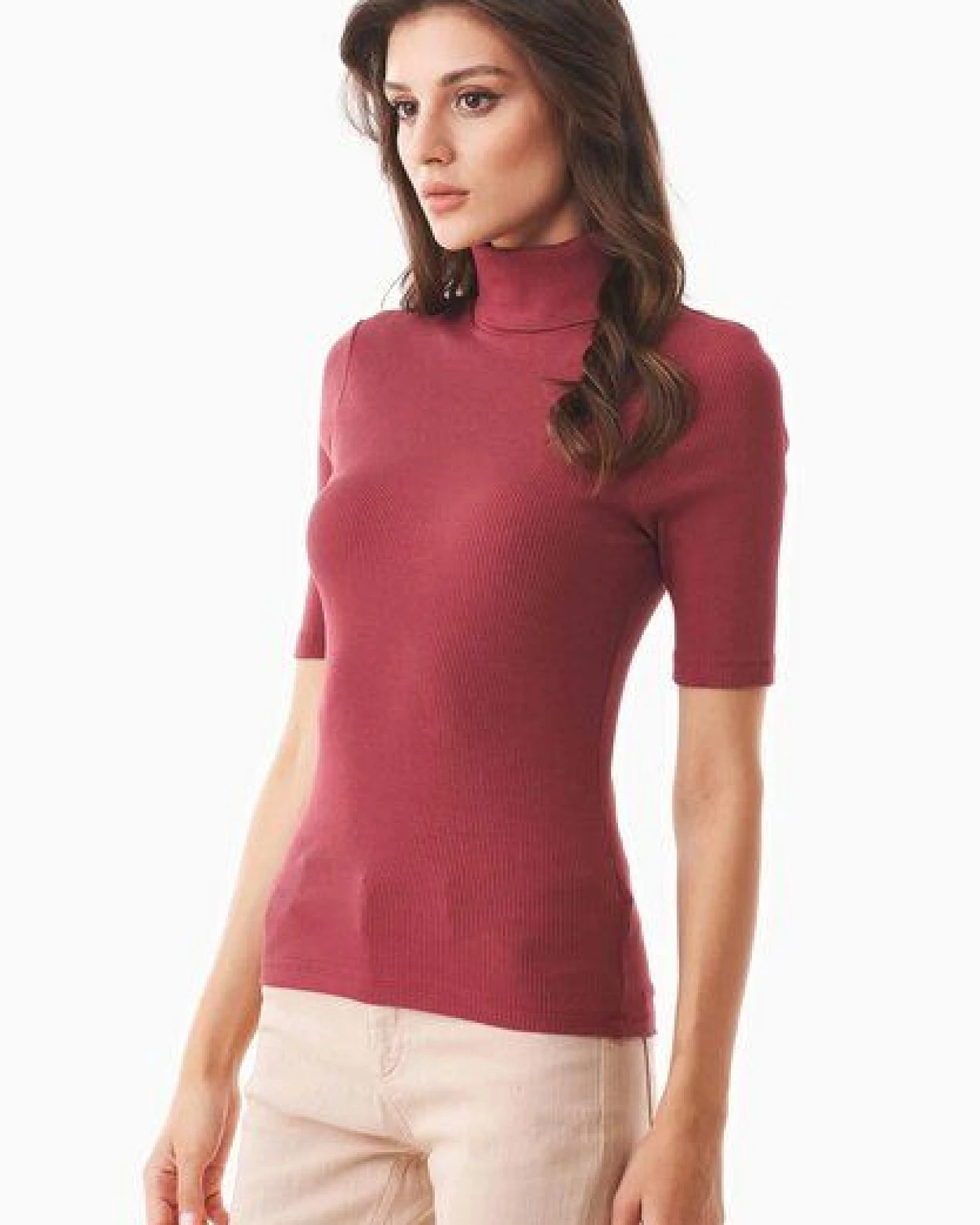ORGANICATION Rollkragenshirt aus Bio-Baumwolle – Ansicht 4
