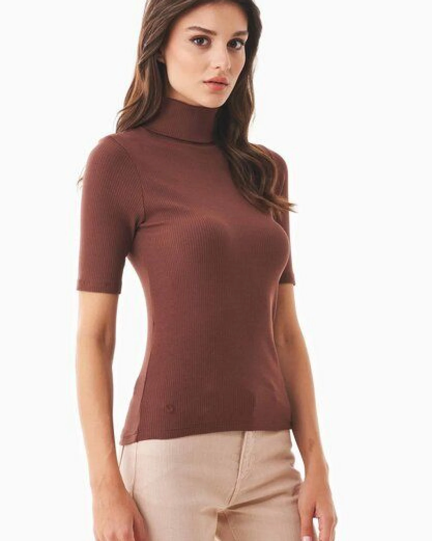 ORGANICATION Rollkragenshirt aus Bio-Baumwolle – Ansicht 3