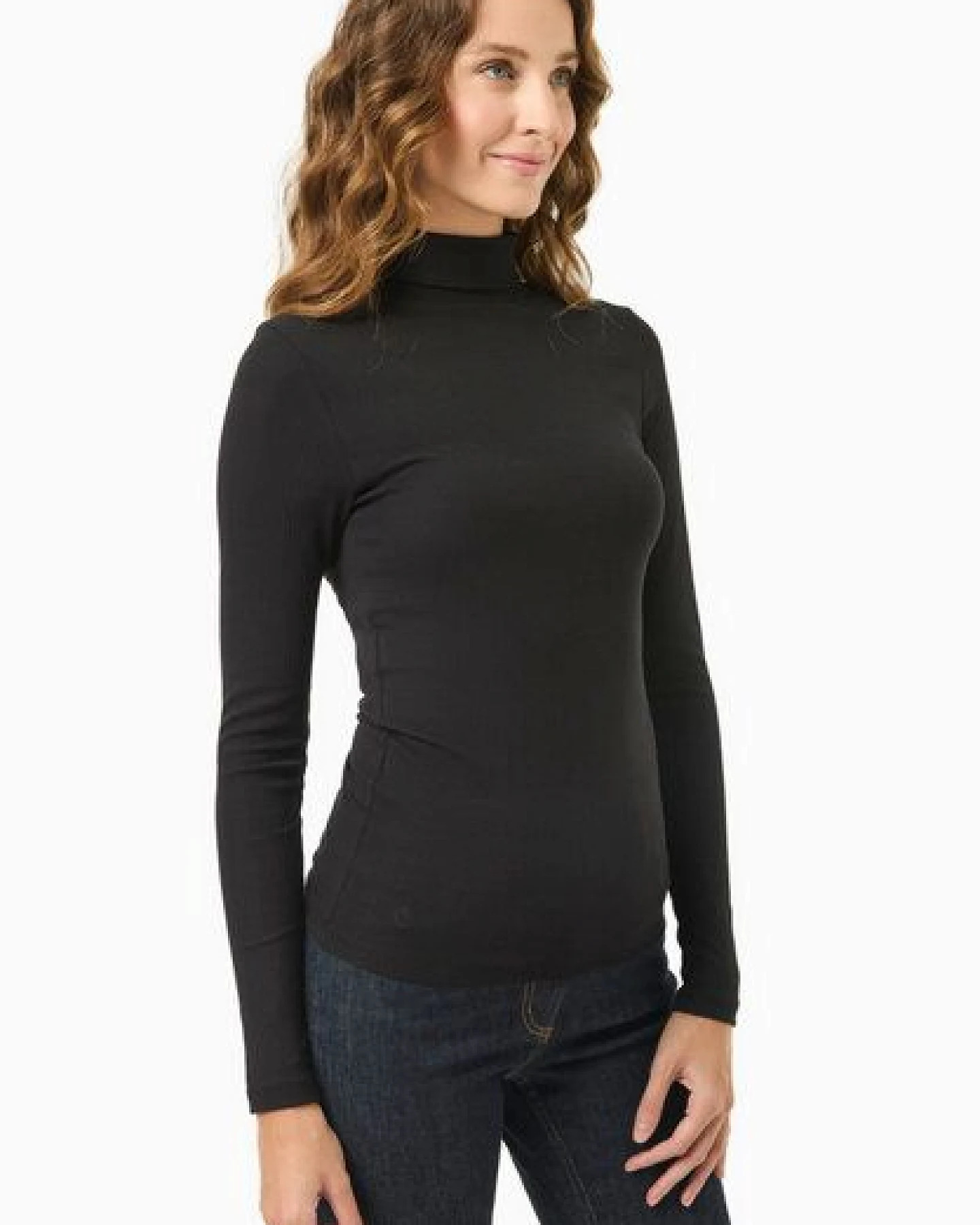 ORGANICATION Rollkragenshirt aus Bio-Baumwolle – Ansicht 3