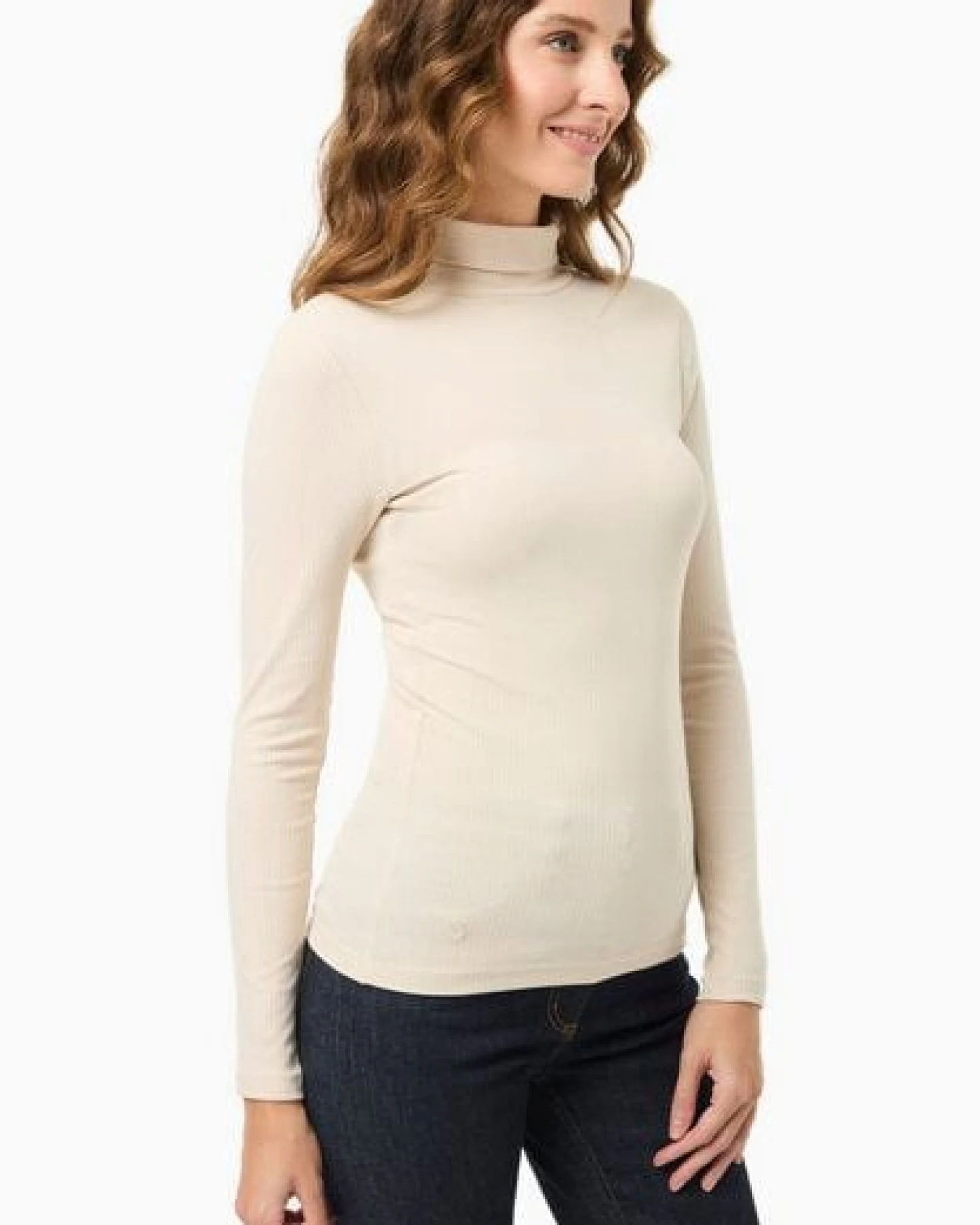 ORGANICATION Rollkragenshirt aus Bio-Baumwolle – Ansicht 3